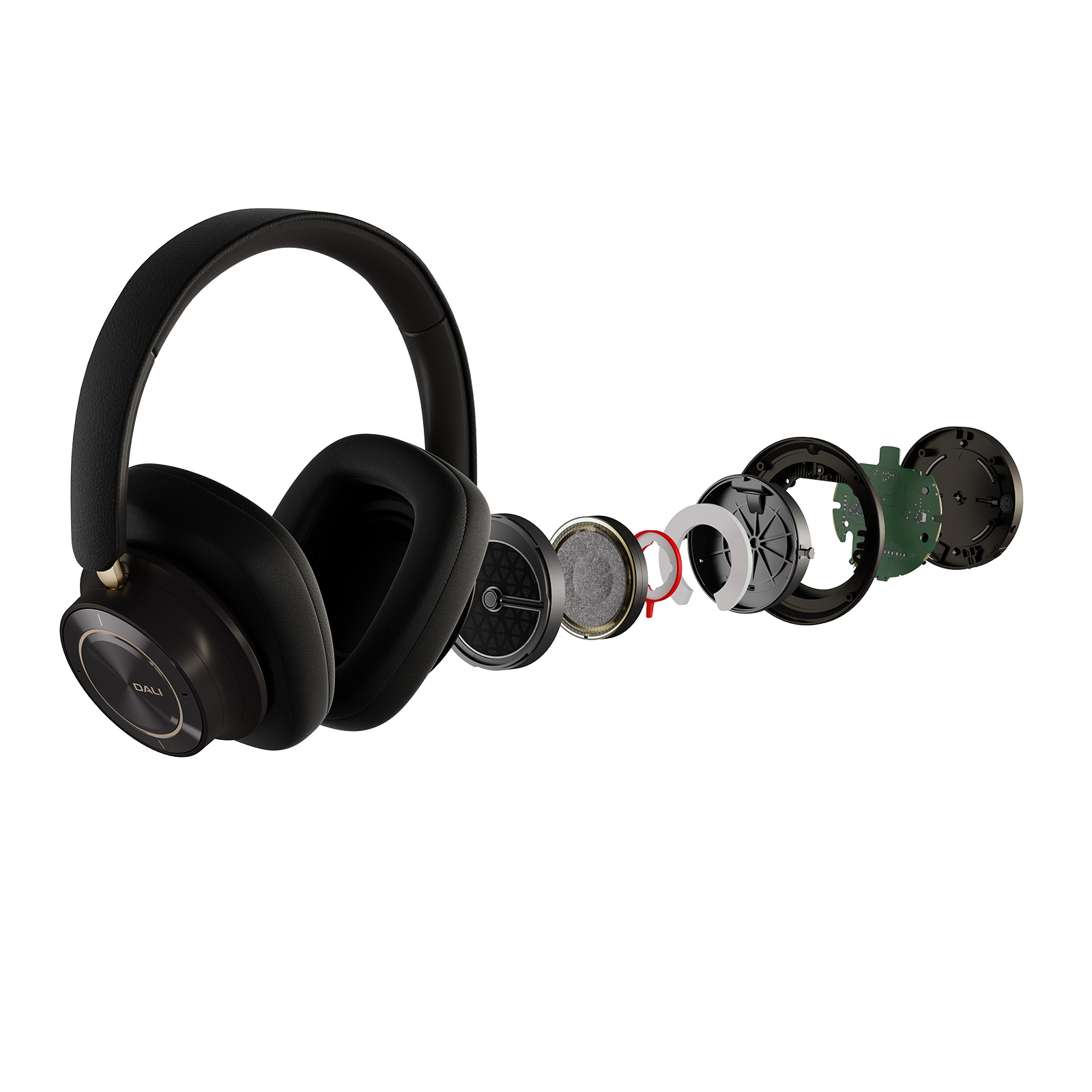 DALI IO-12 Premium Wireless Headphones - Dark Chocolate - Audio