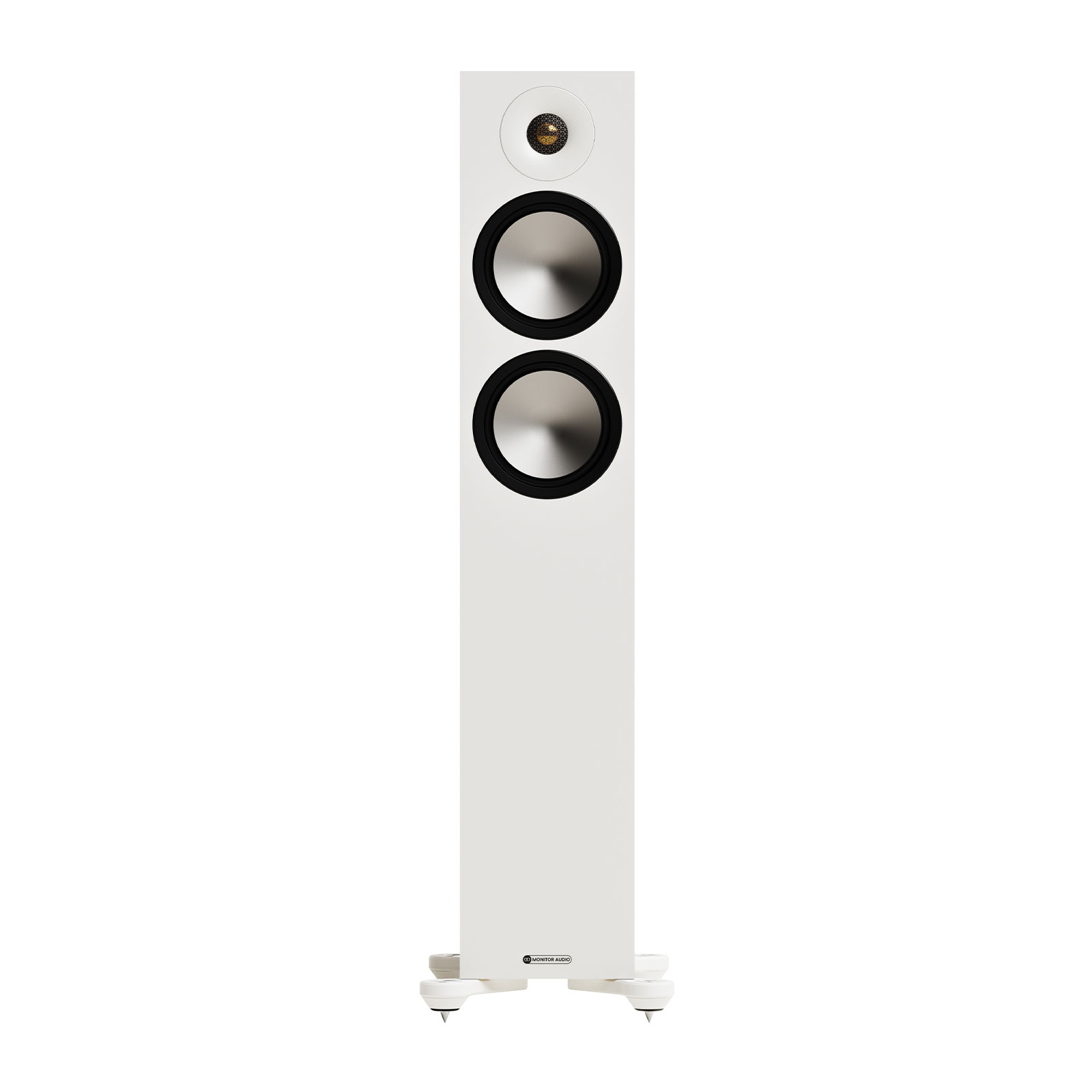Monitor Audio Bronze 300 7G Floorstanding Speaker- White - Each