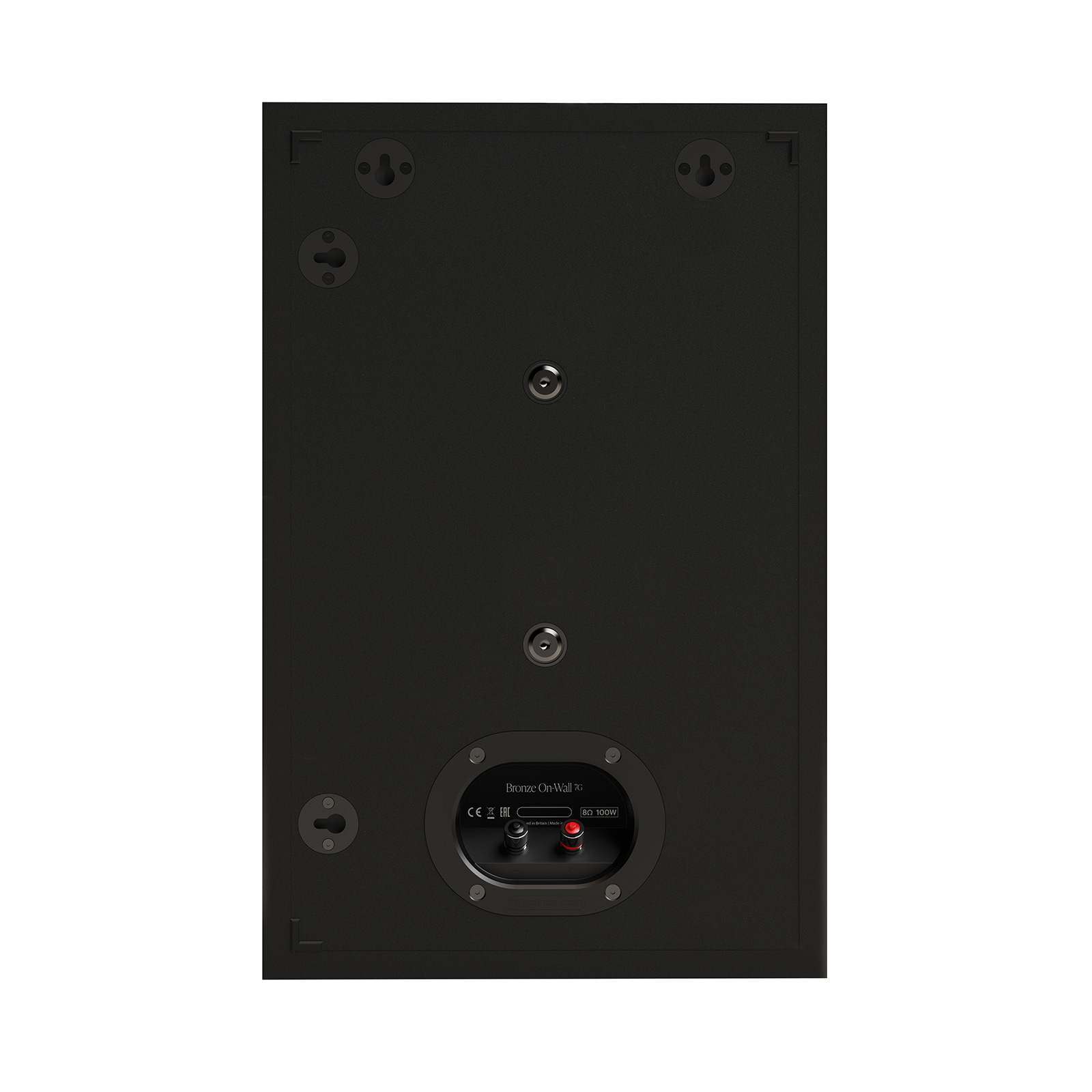 Back of Monitor Audio Bronze 7G On-Wall Speaker