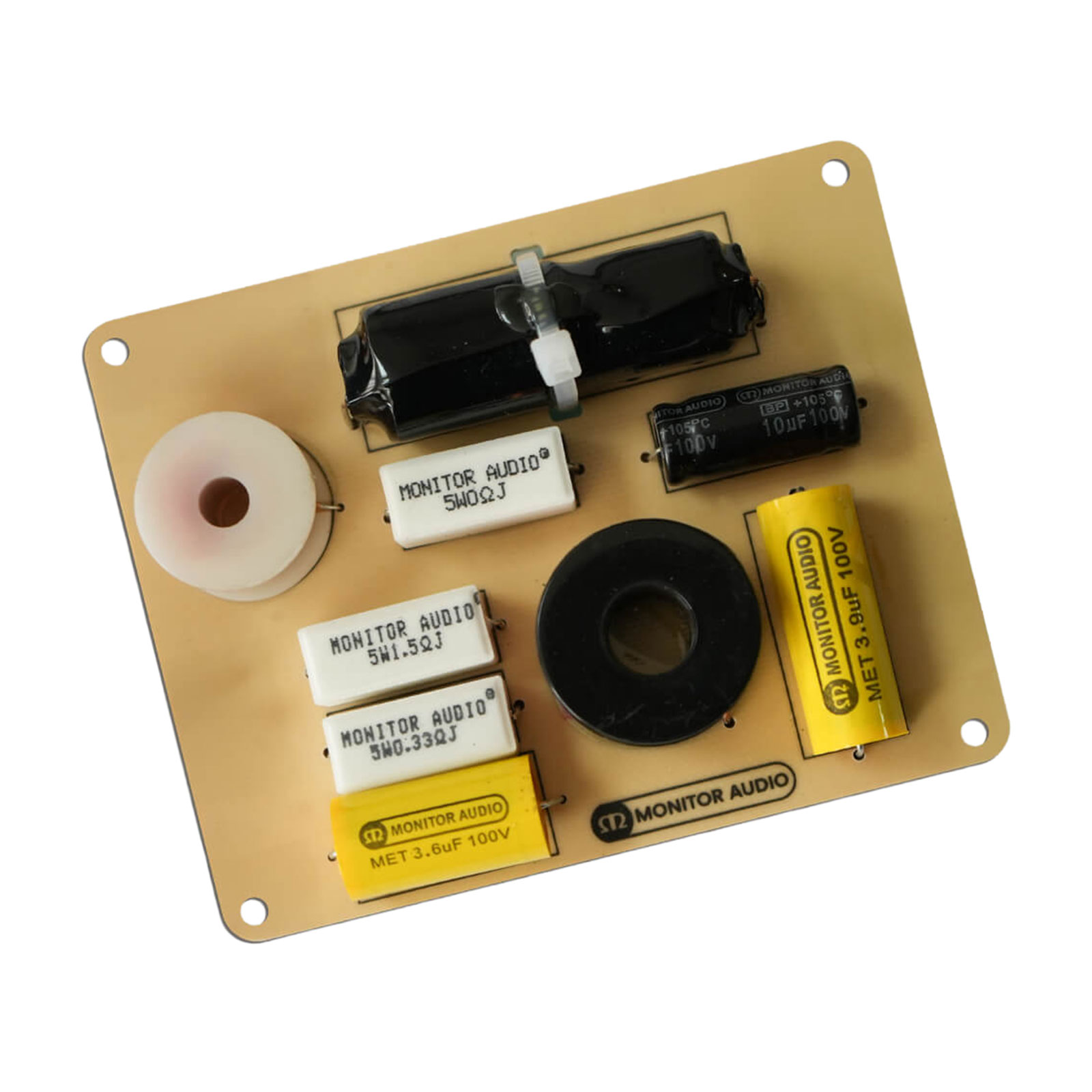 crossover exploded Walnut Monitor Audio Bronze 50 7G Bookshelf Speakers