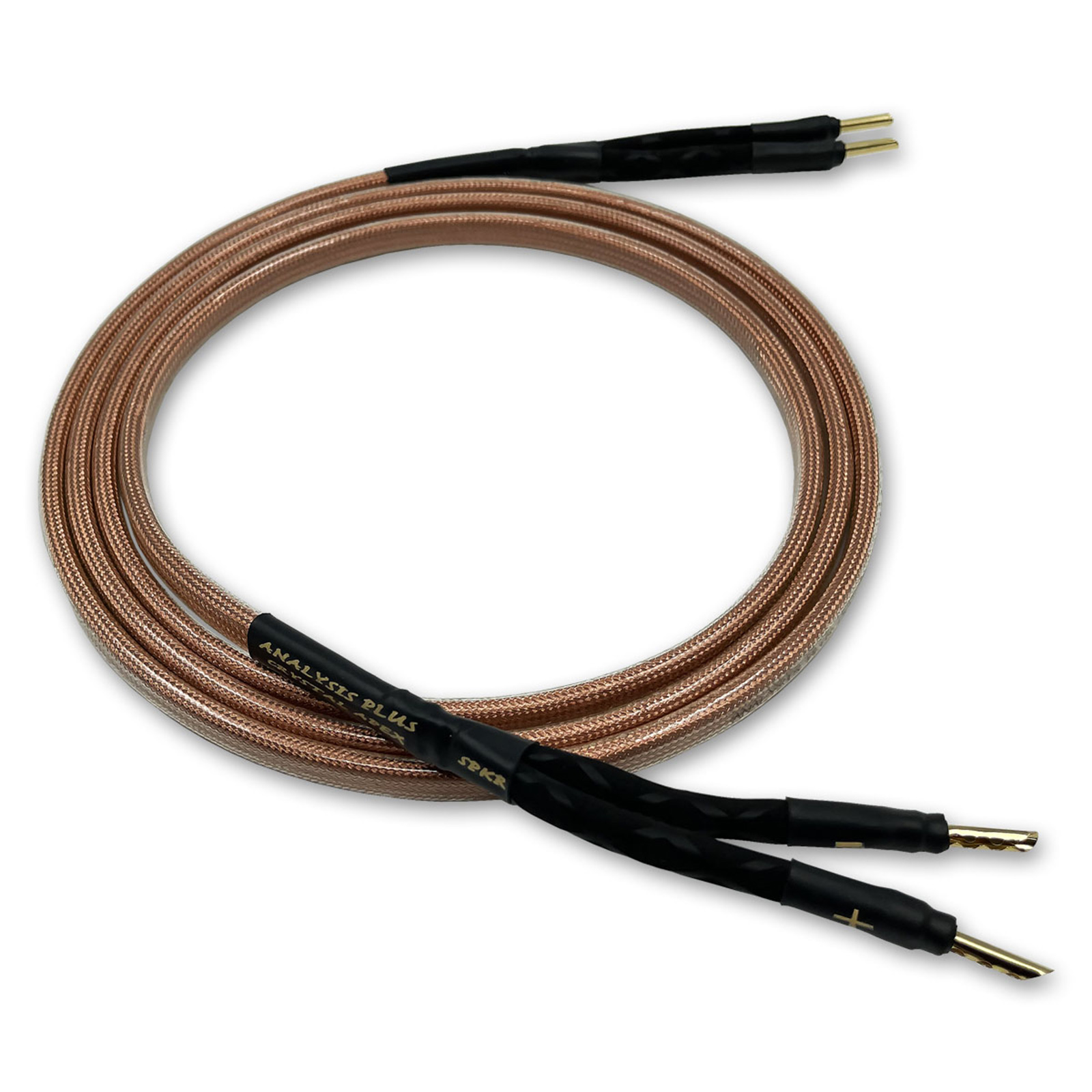 Analysis Plus Crystal Apex Speaker Cable - 6 Foot - Banana to Banana - Pair