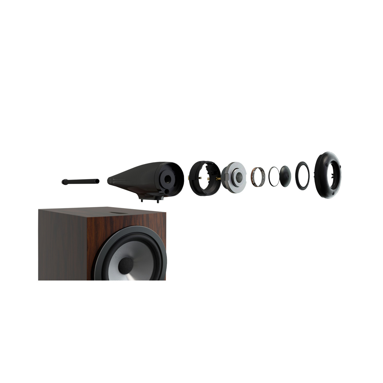 Bowers & Wilkins 705 S3 Bookshelf Speakers - Select Finishes