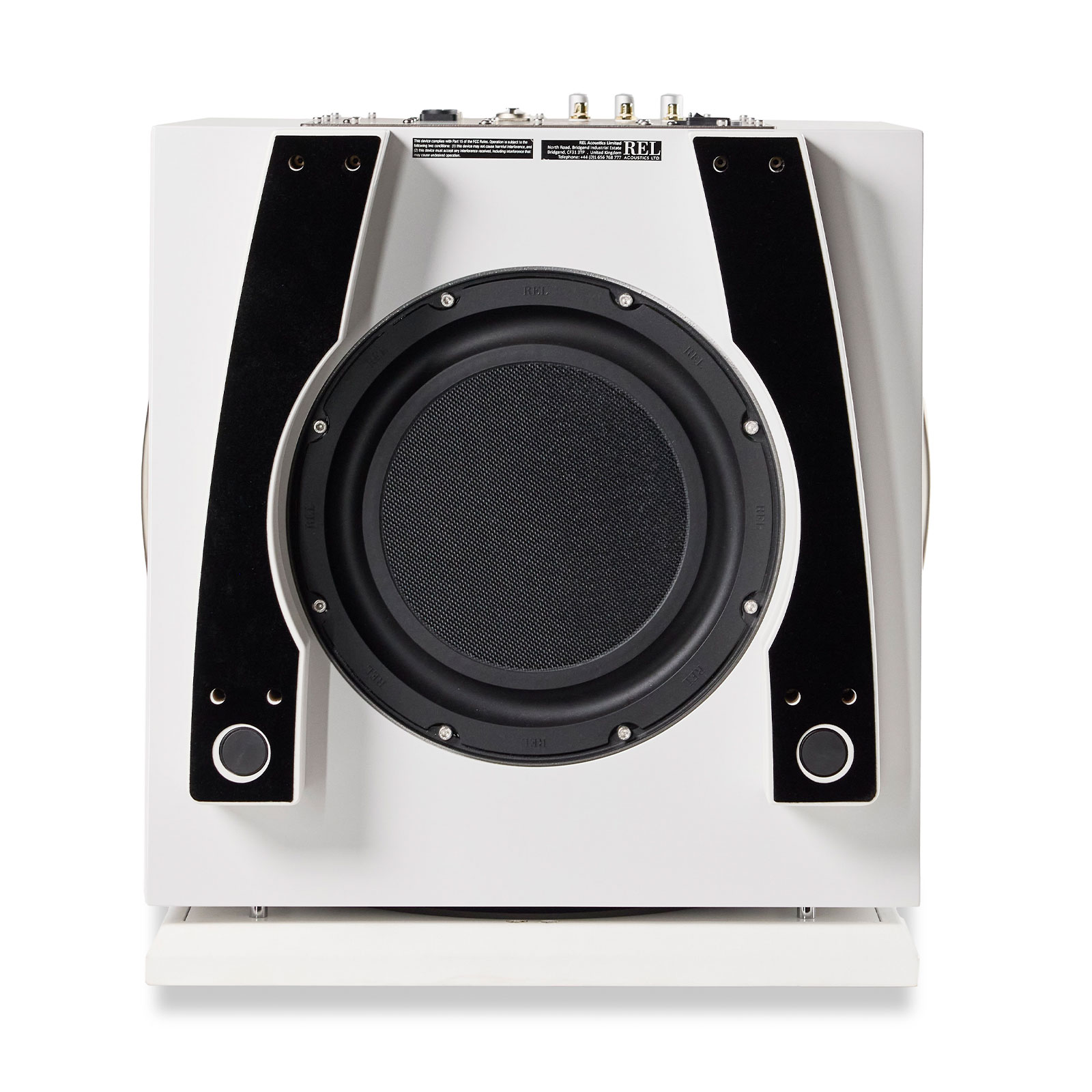 bottom of REL Acoustics S 850 Grille