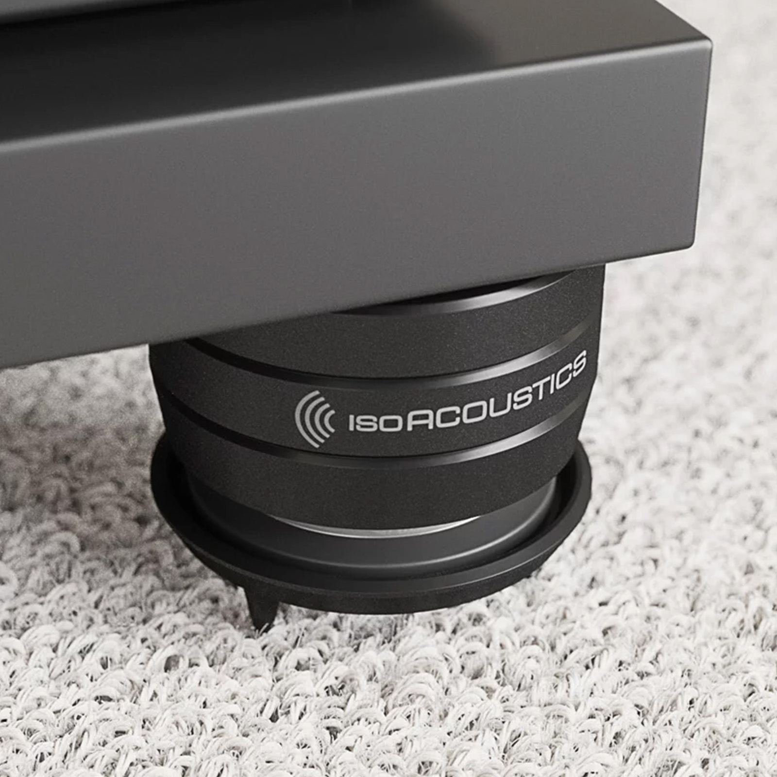 Lifestyle of IsoAcoustics Carpet Discs for GAIA I Neo