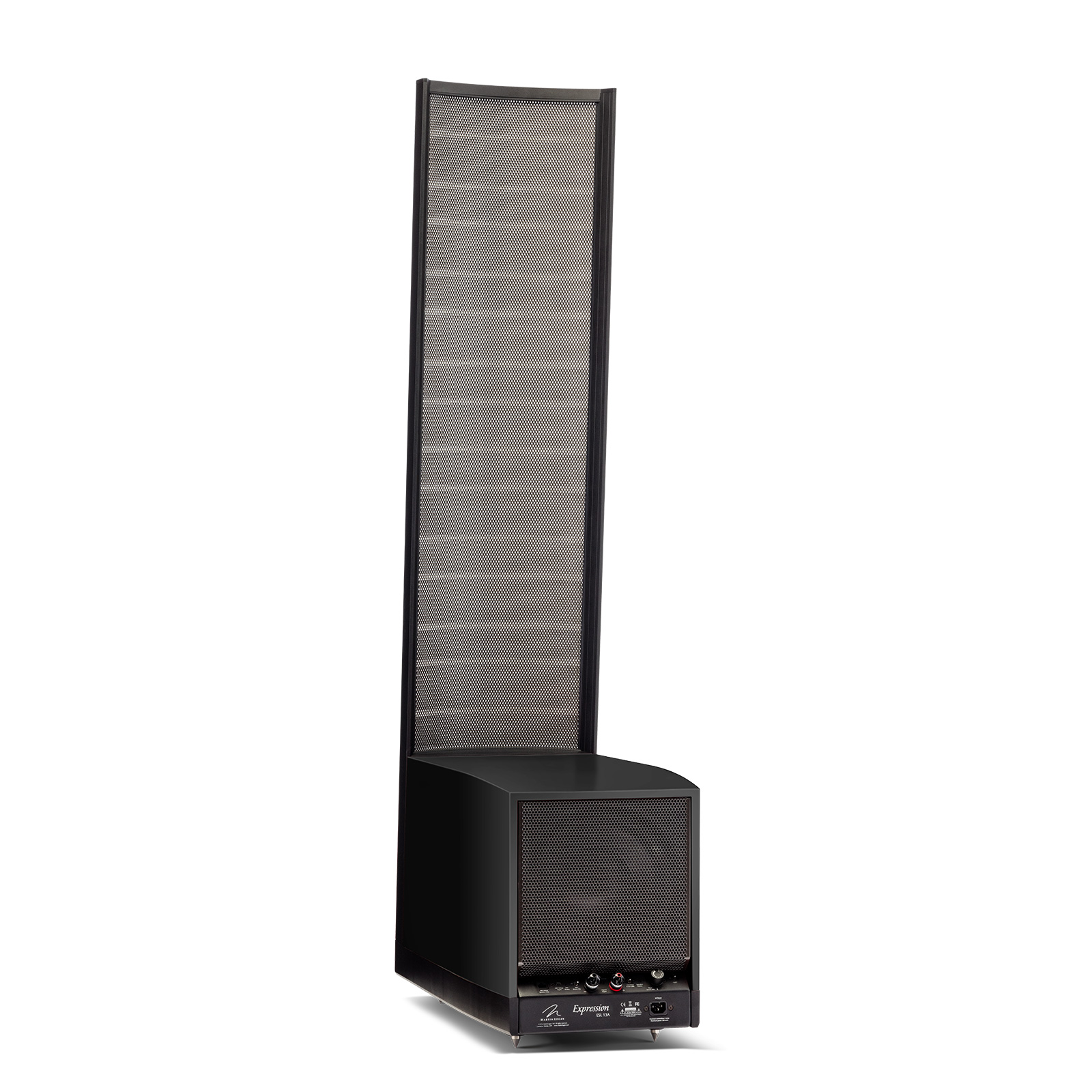 Back of MartinLogan Expression ESL 13A Floorstanding Electrostatic Speaker 