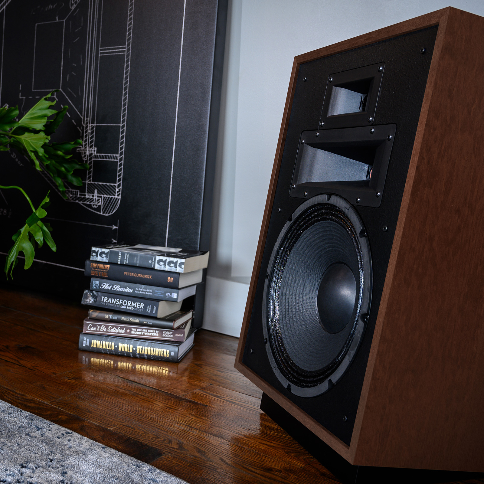 Lifestyle of Klipsch Heritage Heresy IV Floorstanding Speaker