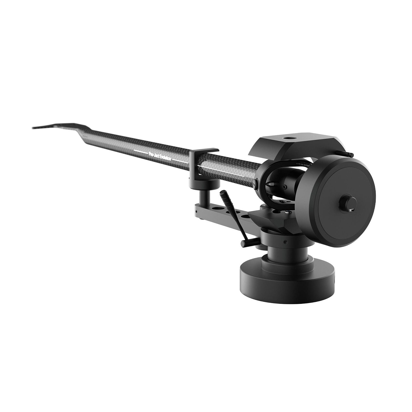 Angle of Pro-Ject EVO 9 CC Tonearm Carbon tube - DIN output - Black