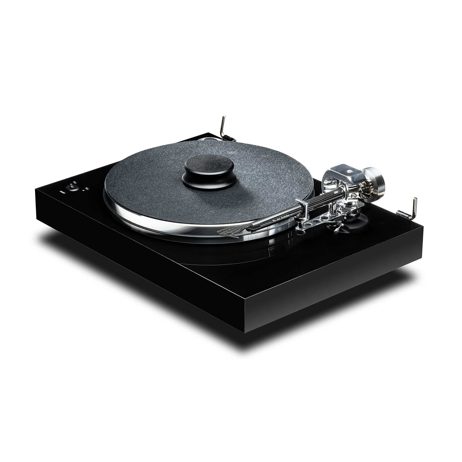 On a turntable Pro-Ject EVO 9 CC Tonearm Carbon tube - DIN output - Black