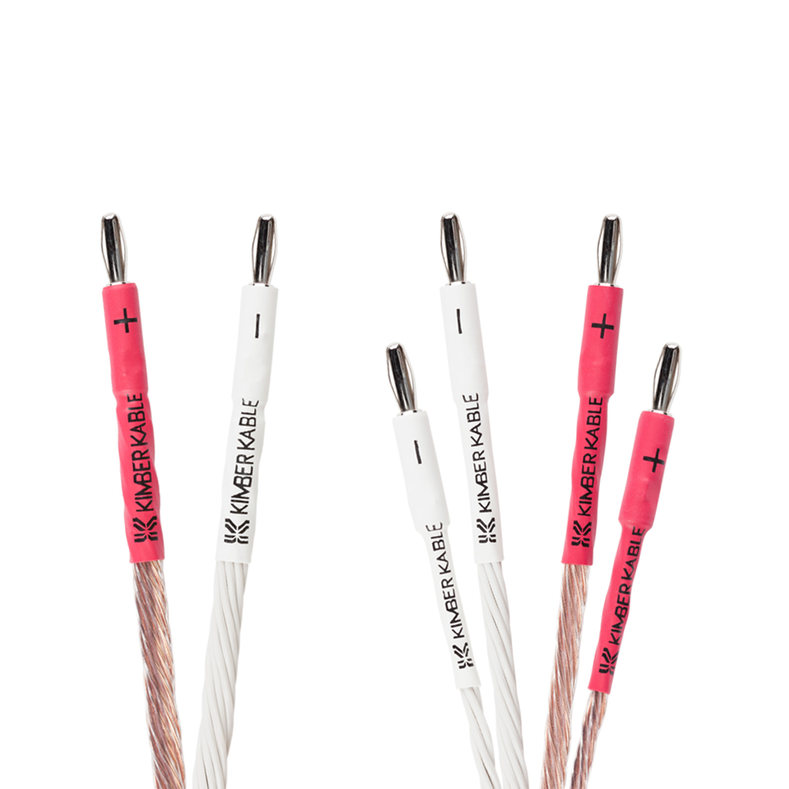 Kimber Kable 12TC Speaker Cable - 2.5 Meter - Bi-wire - Banana to Banana - Pair