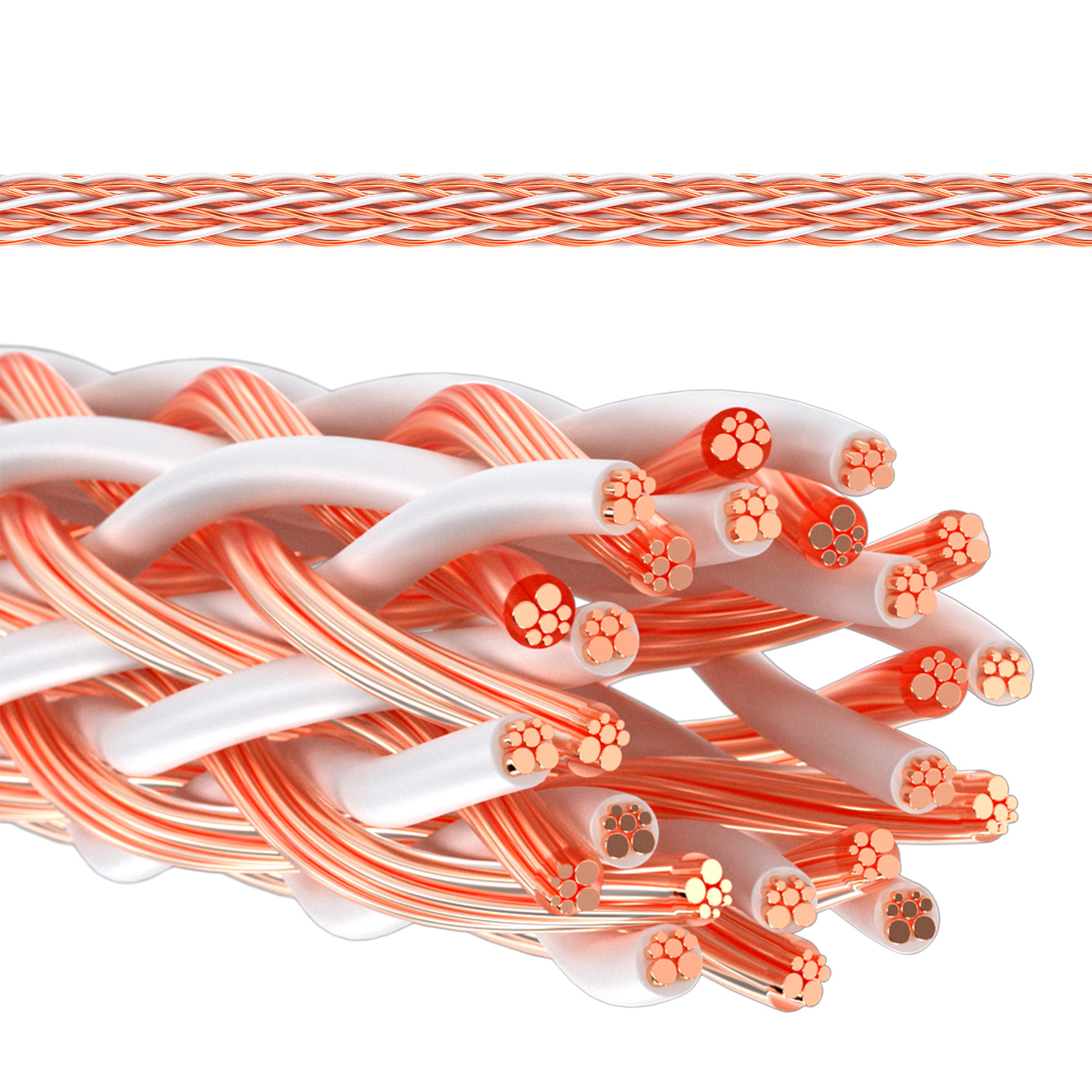 Kimber Kable 12TC Speaker Cable - 2.5 Meter - Bi-wire - Banana to Banana - Pair
