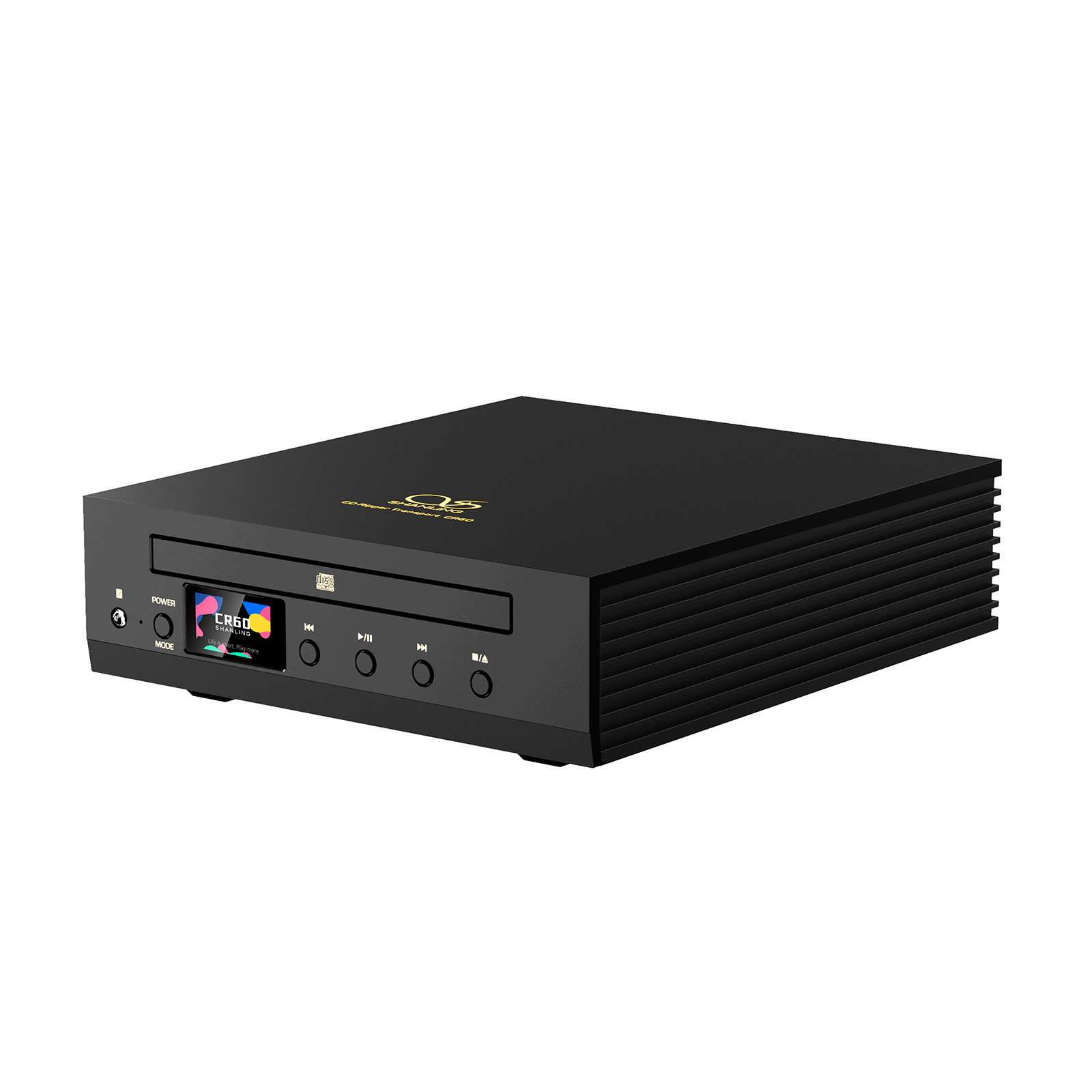 Angle of Shanling CR60 Digital Transport and CD Ripper