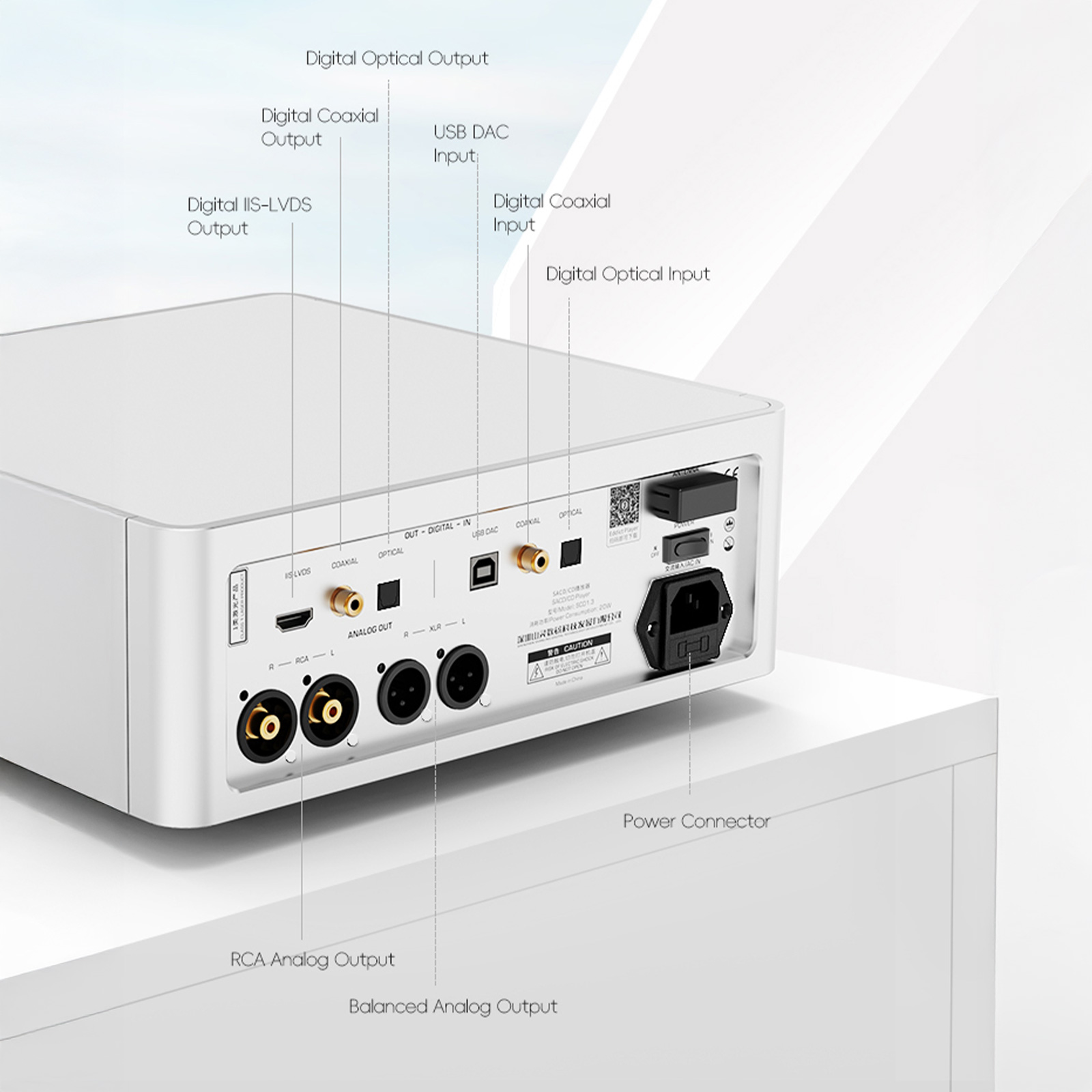 Shanling SCD1.3 Multifunctional SACD Player - Thumbnail 5