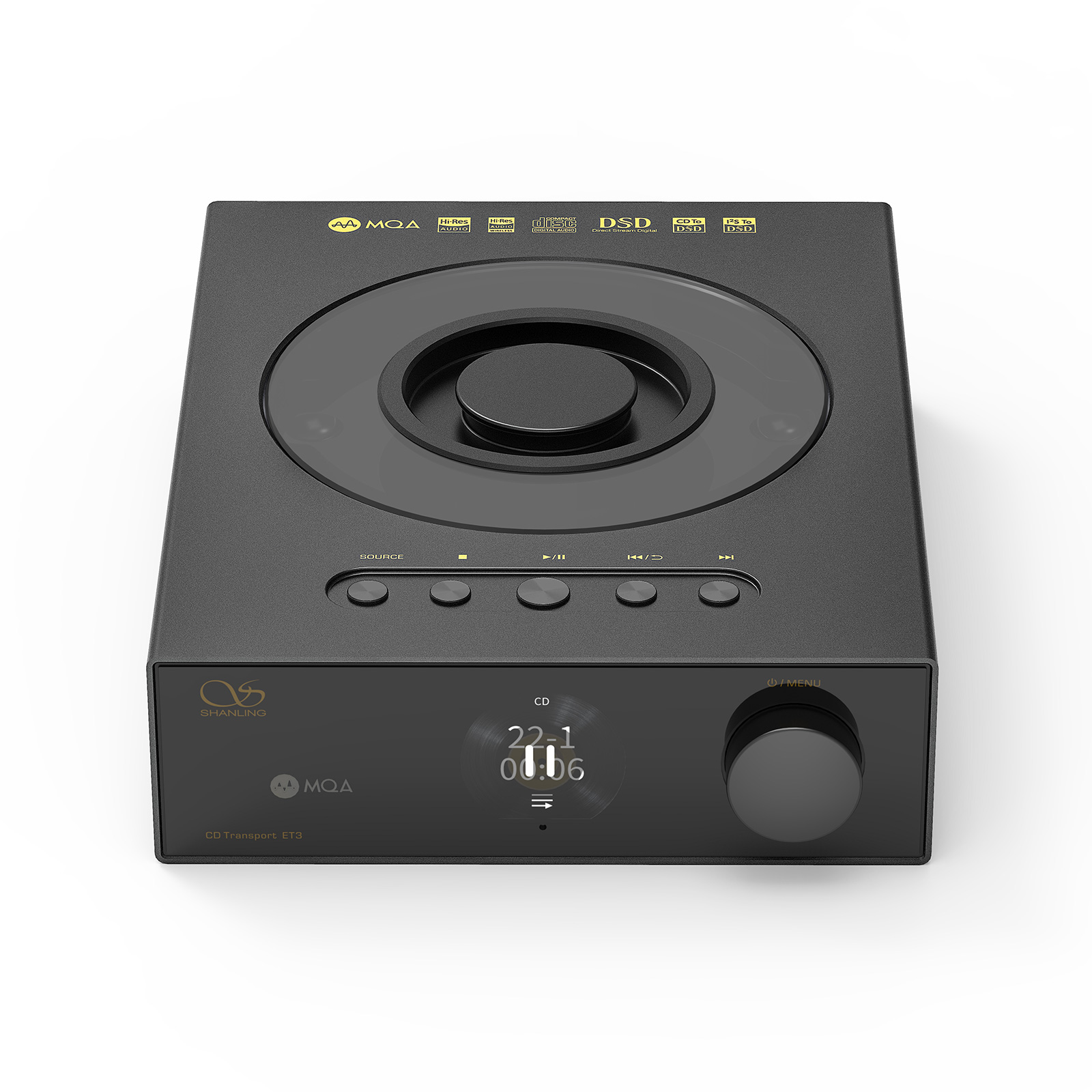 Front of Shanling ET3 Digital Transport