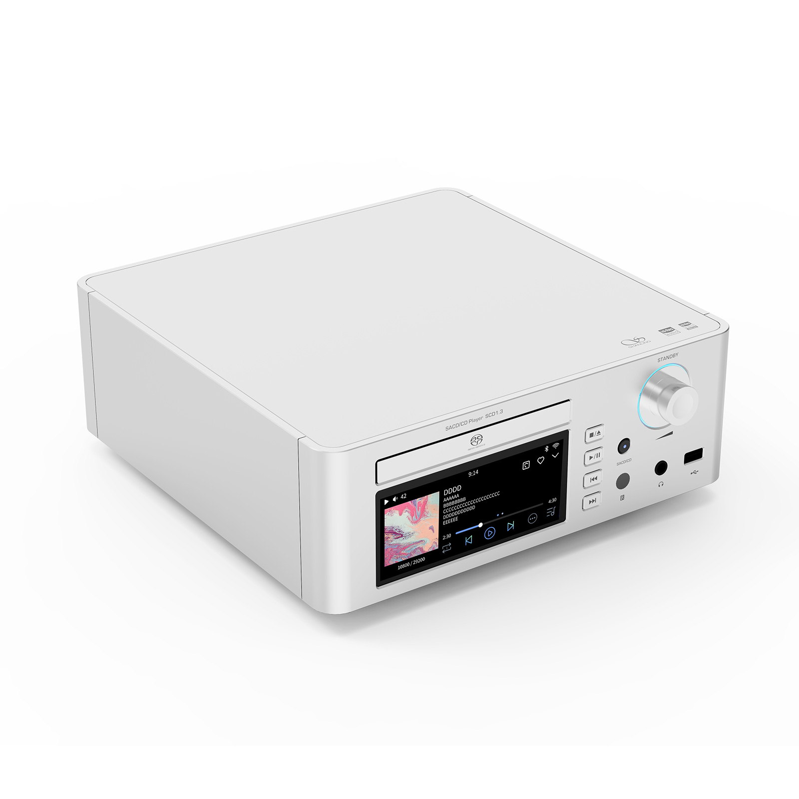 Shanling SCD1.3 Multifunctional SACD Player - Silver - Audio