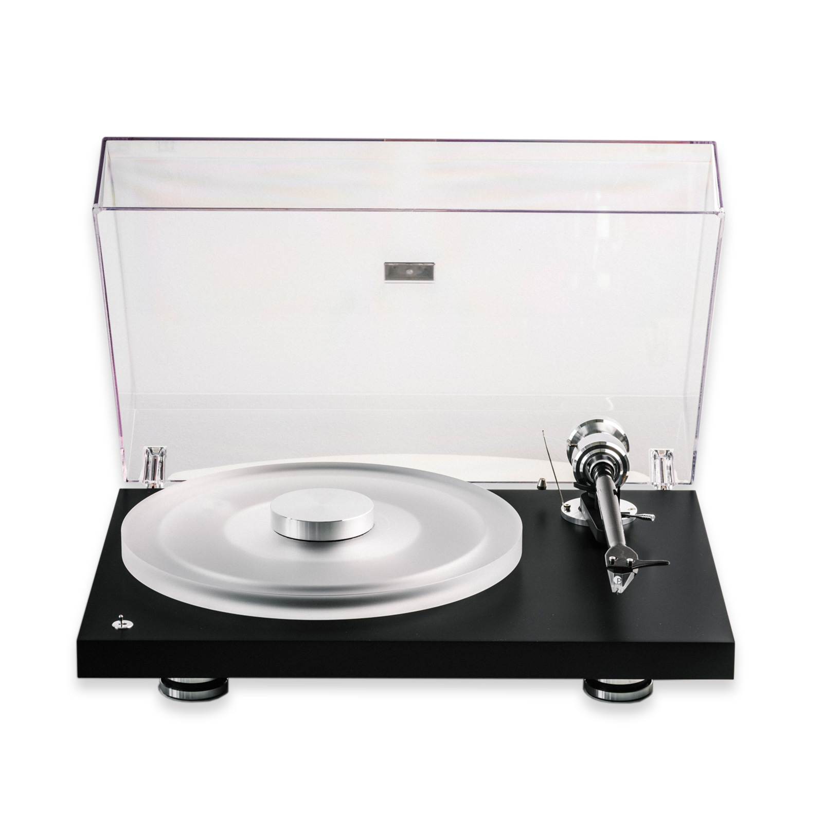 Dustcover of Pro-Ject Debut Reference 10 Turntable - Black - Pick it Pro B Cartridge