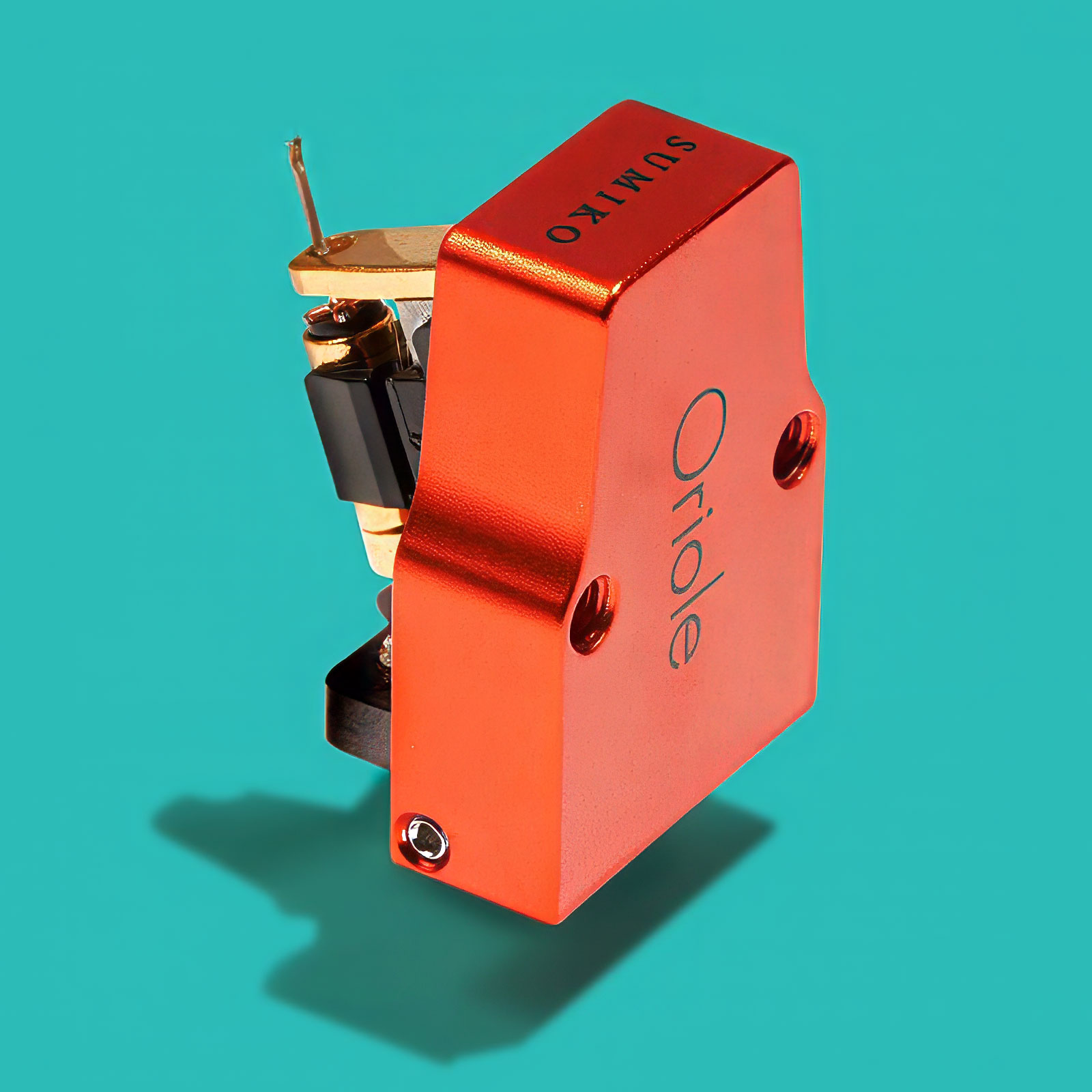 Back of the Sumiko Oriole Moving Coil Phono Cartridge