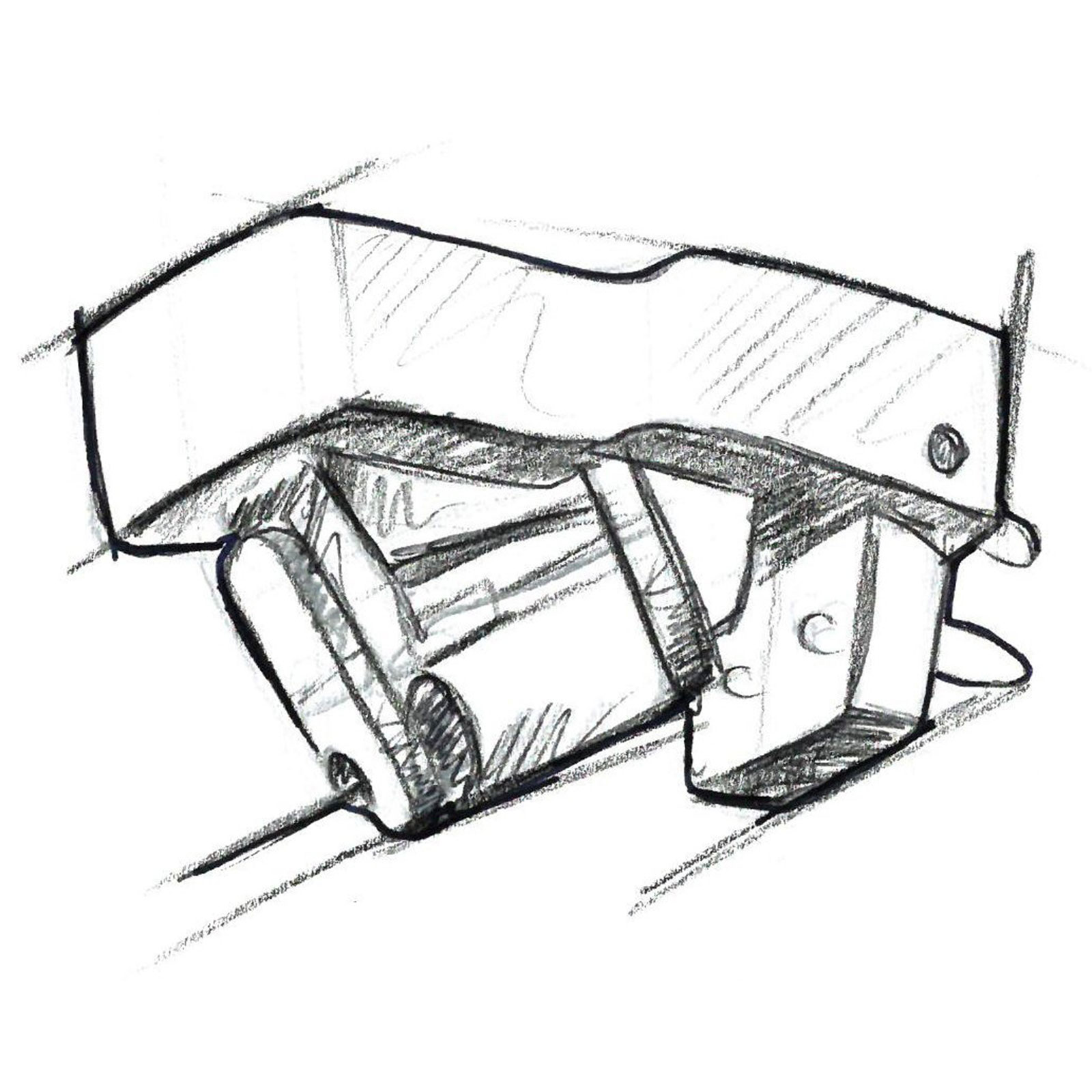 Sketch of Sumiko Oriole Moving Coil Phono Cartridge