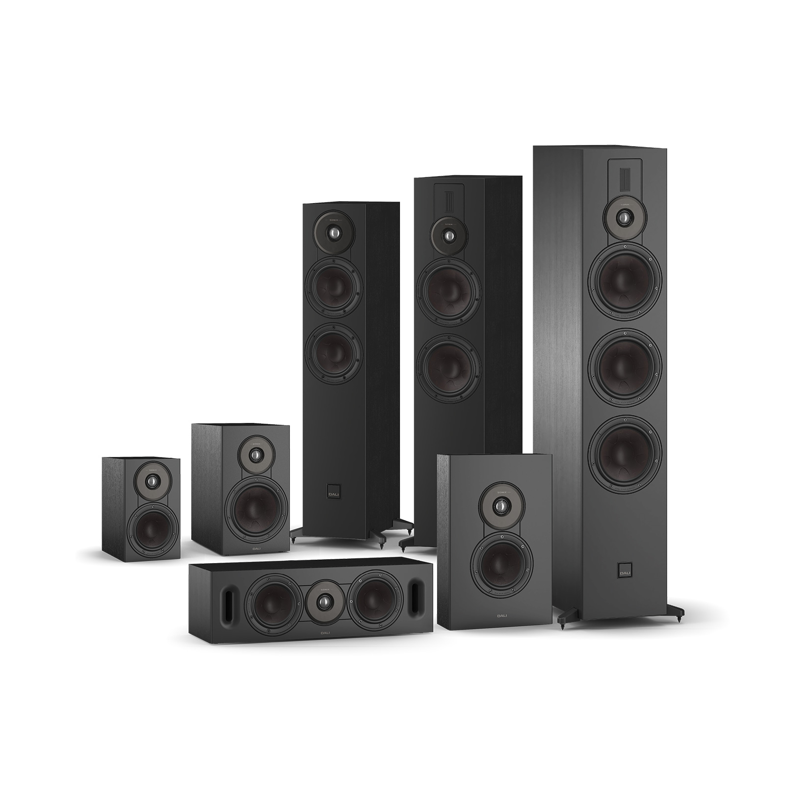 Full series of DALI SONIK 3 