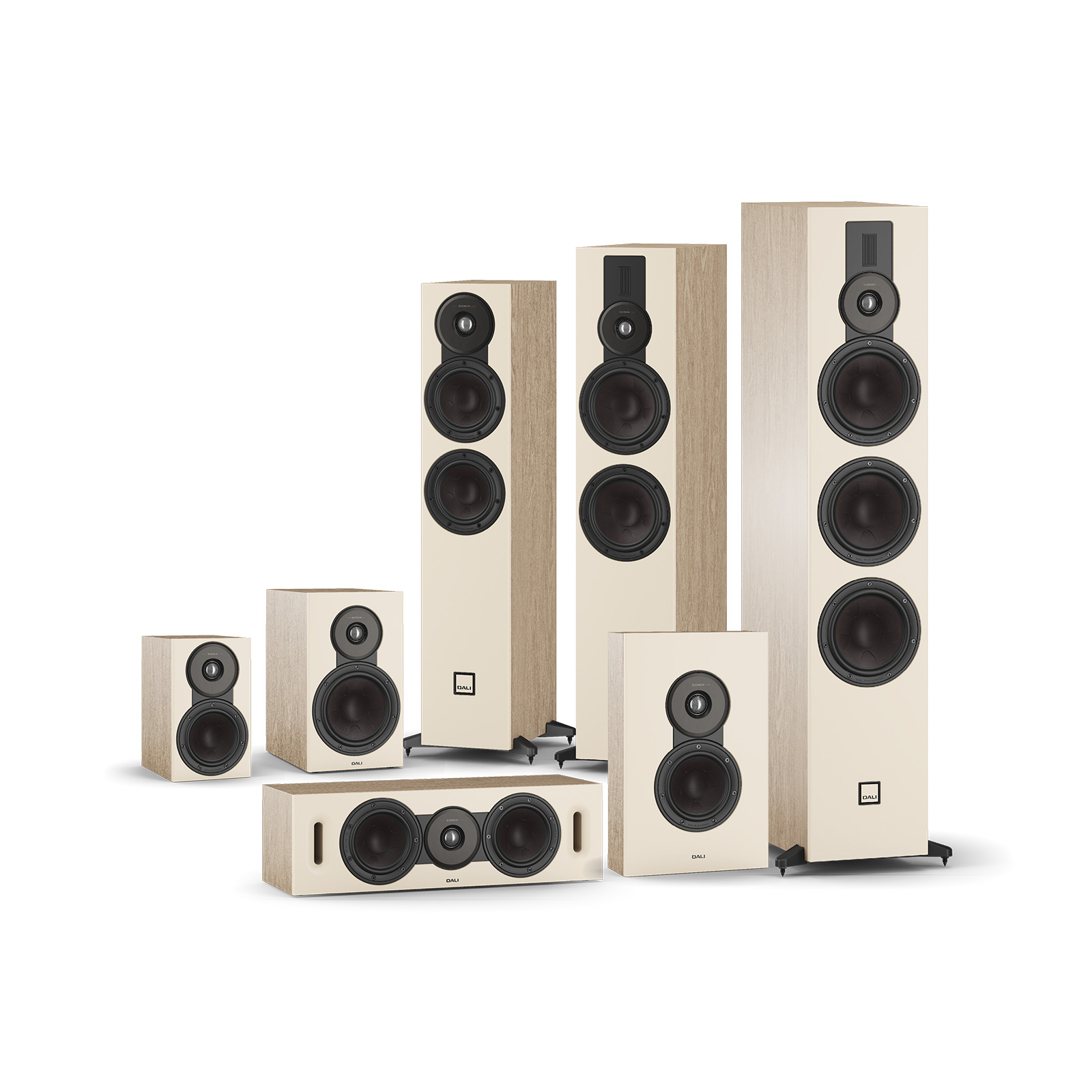 Full series of Natural Oak DALI SONIK 3