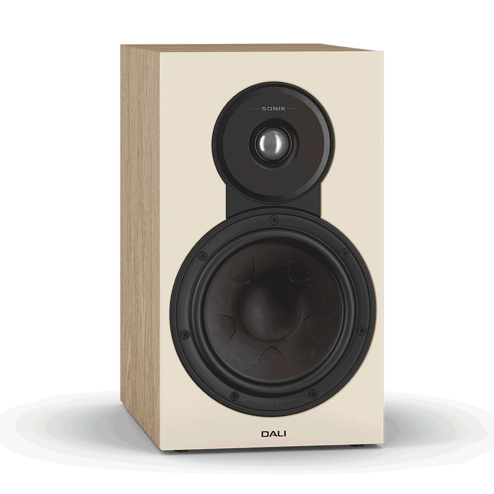 360 view of Natural Oak DALI SONIK 3 Bookshelf Loudspeaker 