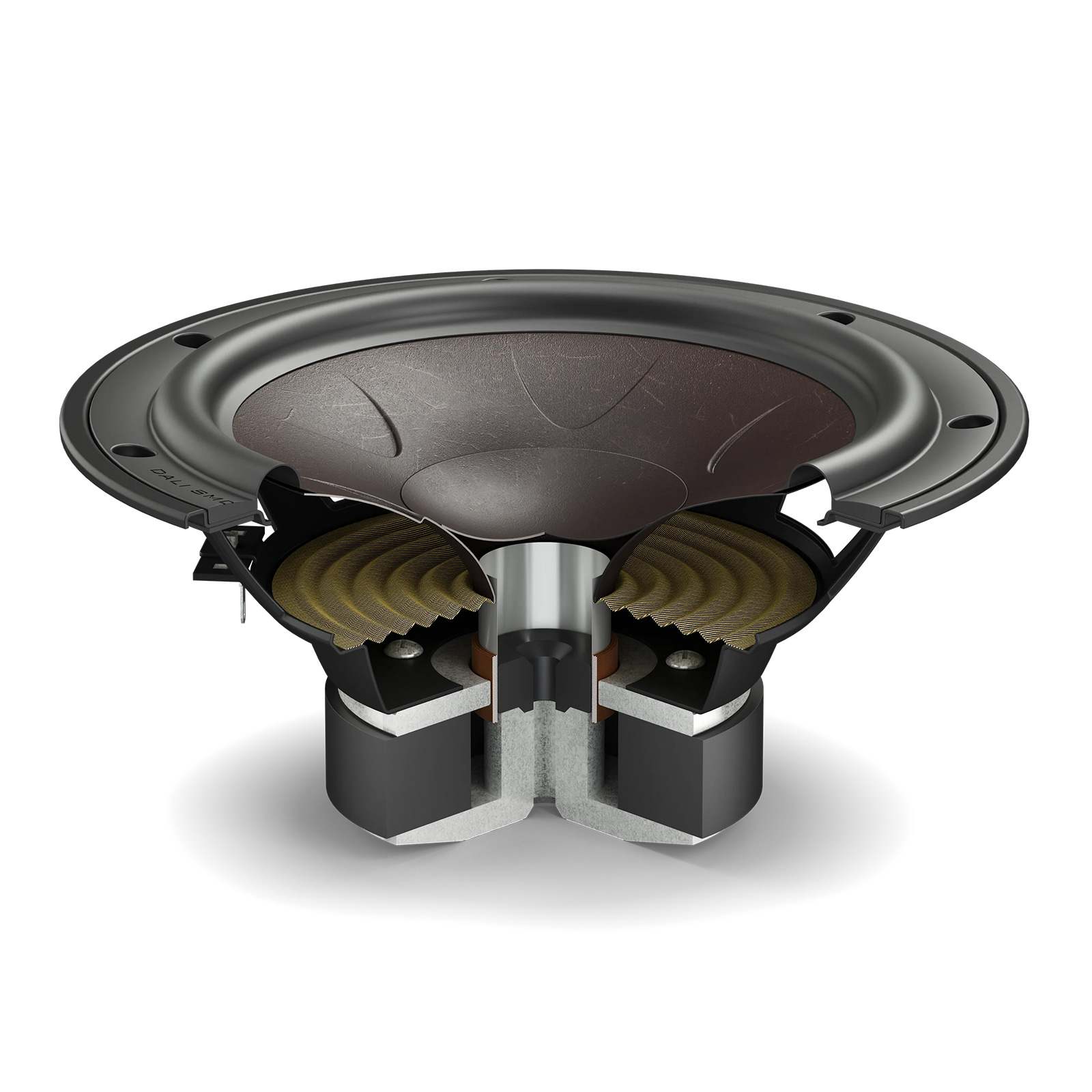 Cutawau of woofer for DALI SONIK 7 Tower Loudspeaker