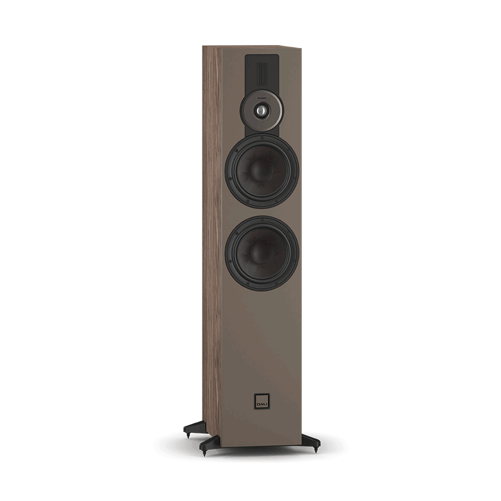 360 view of DALI SONIK 7 Tower Loudspeaker in Walnut
