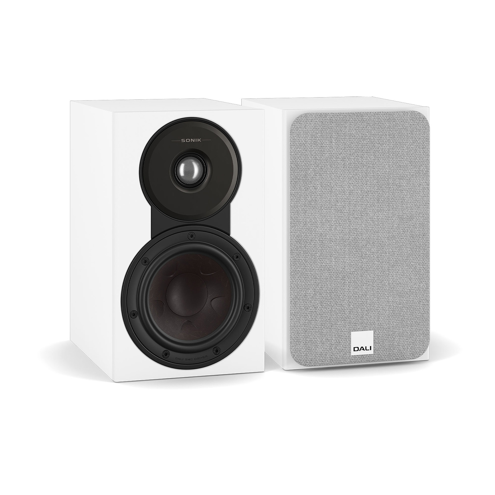 DALI SONIK 1 Bookshelf Loudspeaker - White - Pair - Audio Advisor Inc.
