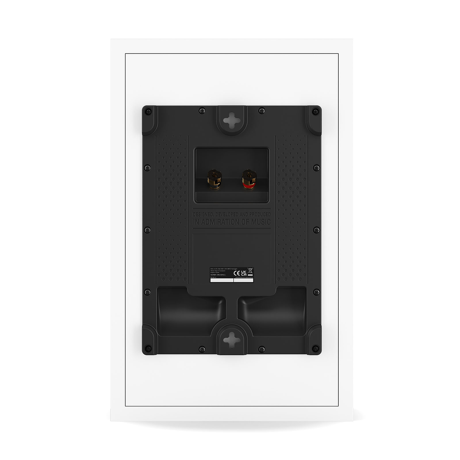 DALI SONIK ON-WALL - Shallow On Wall - White - Pair