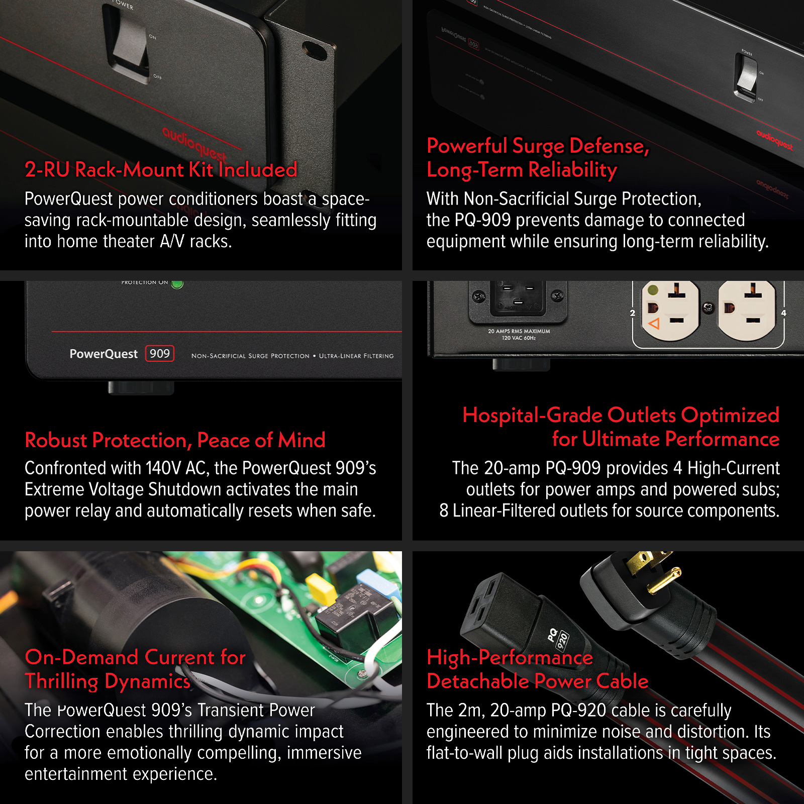 AudioQuest PowerQuest 909 Power Conditioner
