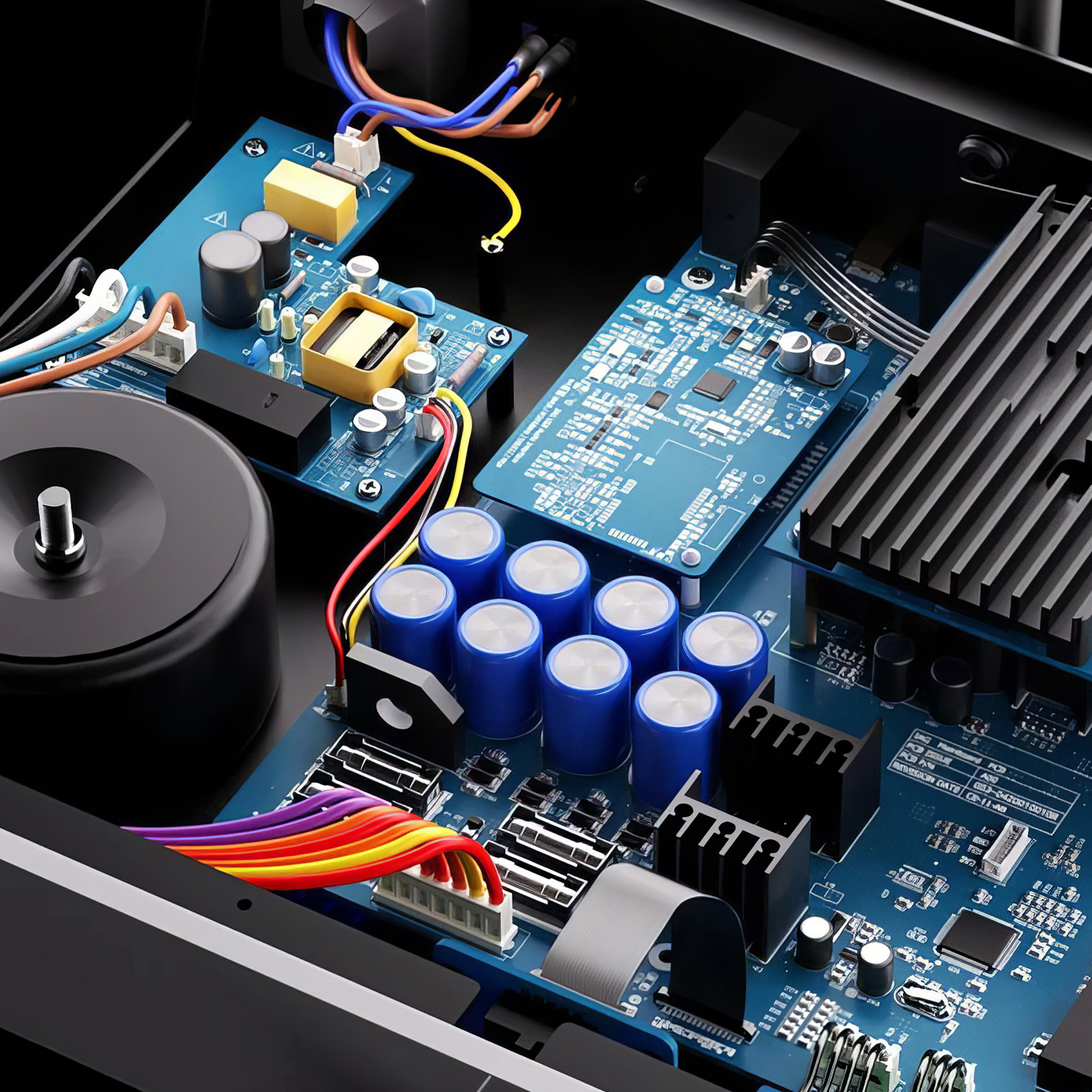 LEAK TruStream network player internal view