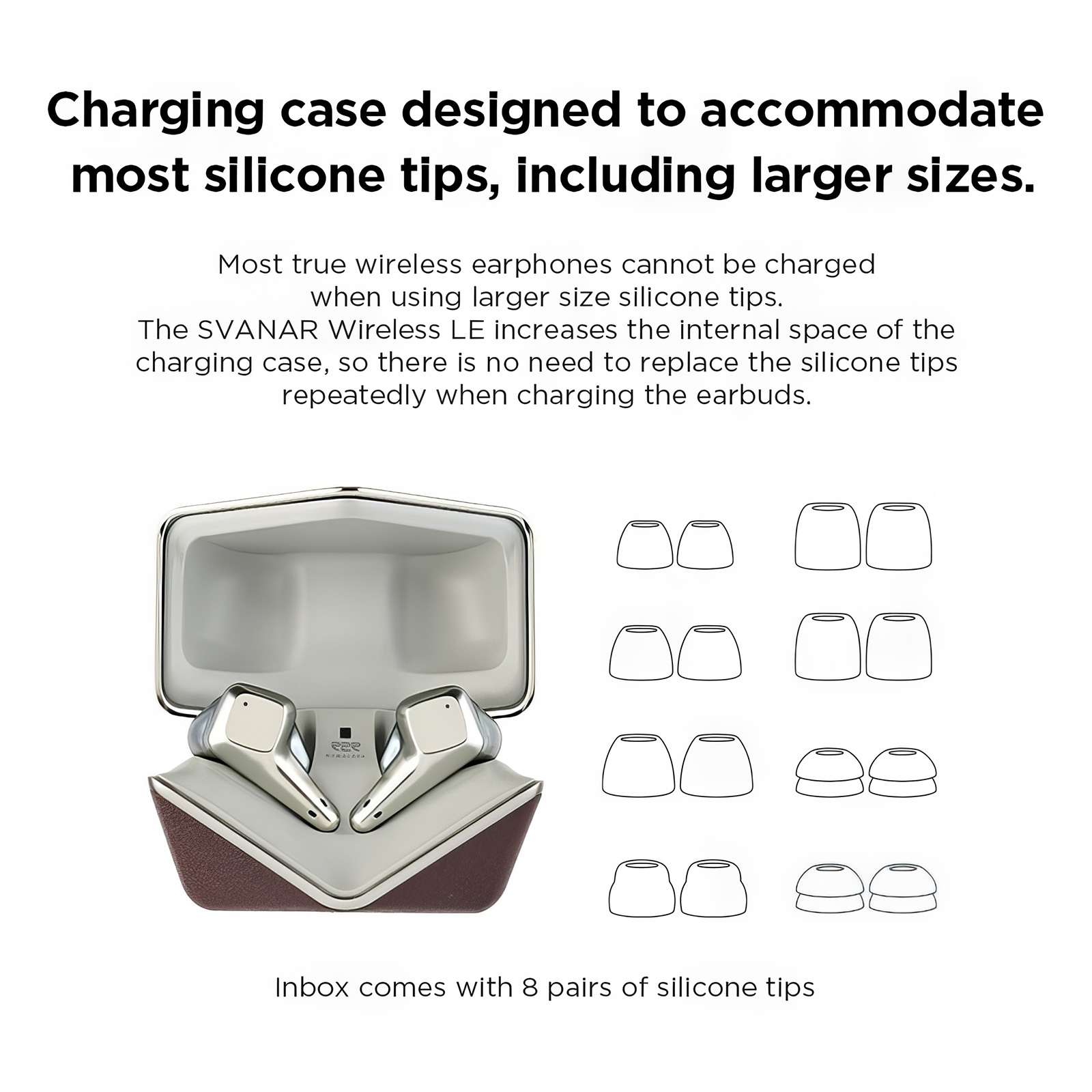 HiFiMAN Svanar Wireless LE earbud details