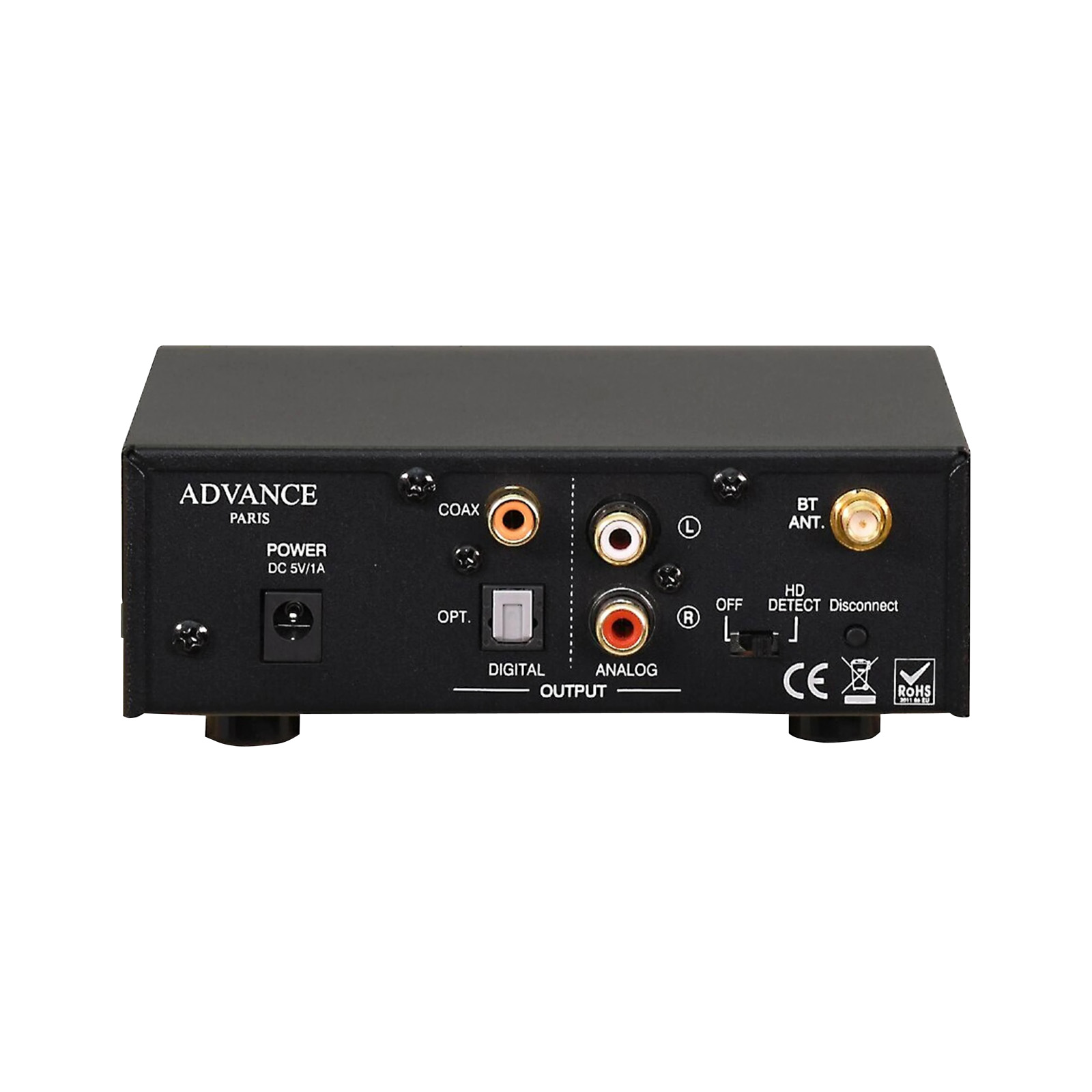 Advance Paris WTXTubes Bluetooth Receiver with aptX HD and Analog Class A Tube Output Stage