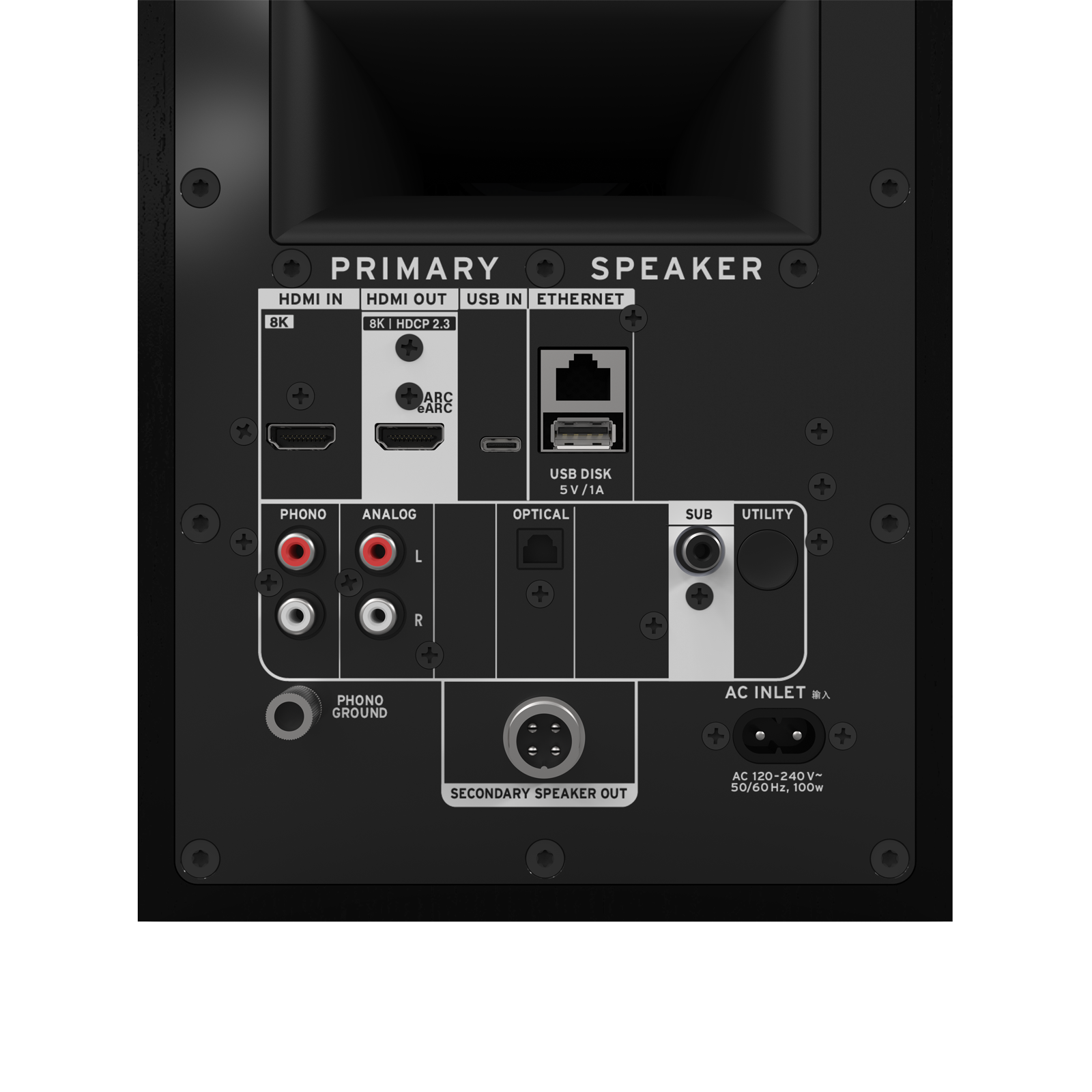Klipsch The Sevens II Powered Speakers - Ebony - Pair