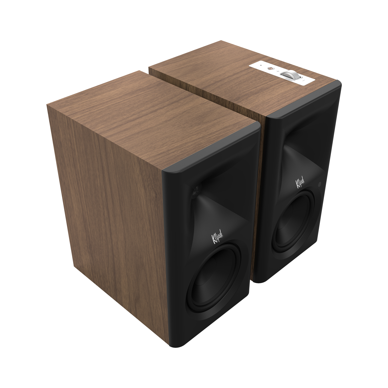 Klipsch The Sevens II Powered Speakers - Walnut - Pair