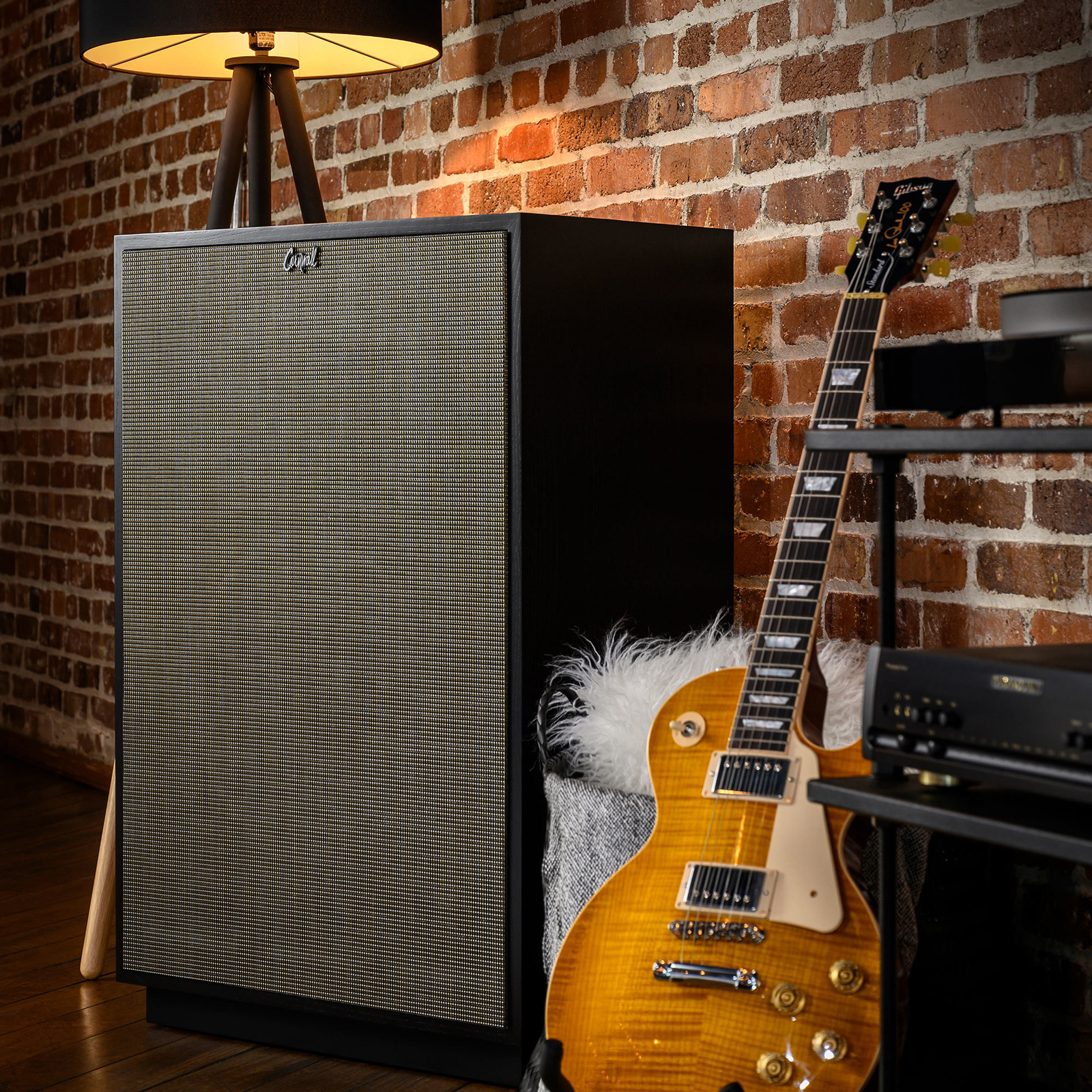 Home display of Klipsch Heritage Cornwall IV Floorstanding Speaker