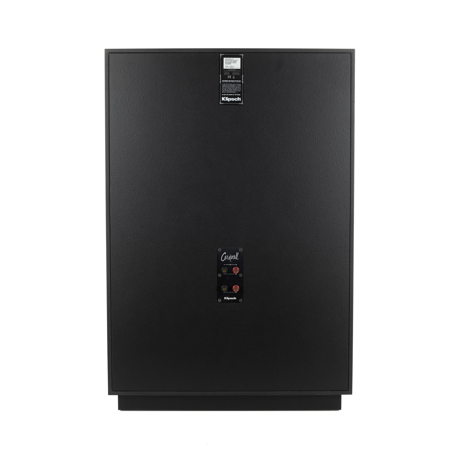 Back of Klipsch Heritage Cornwall IV Floorstanding Speaker