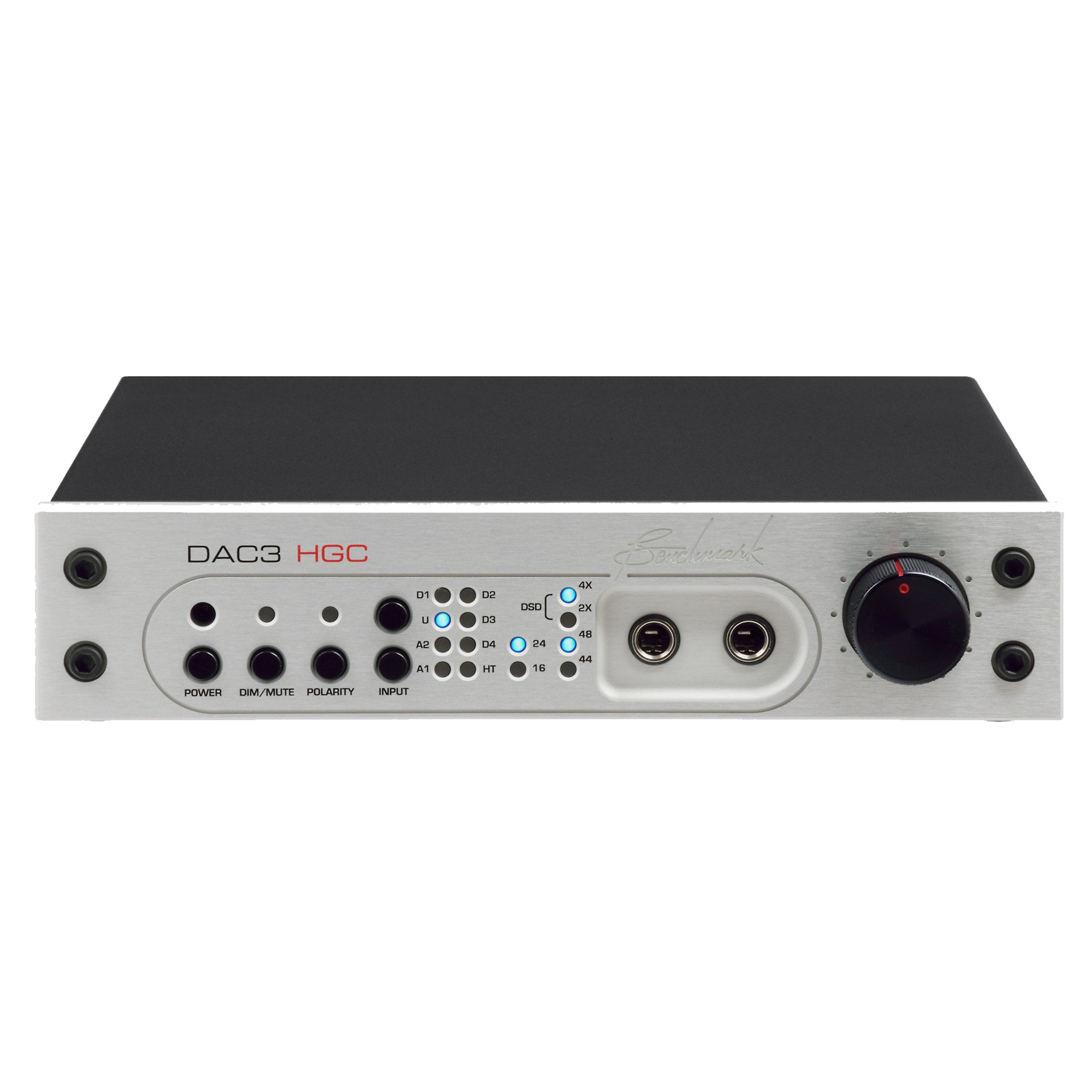 Front of Benchmark DAC3 HGC Digital-to-Analog Converter