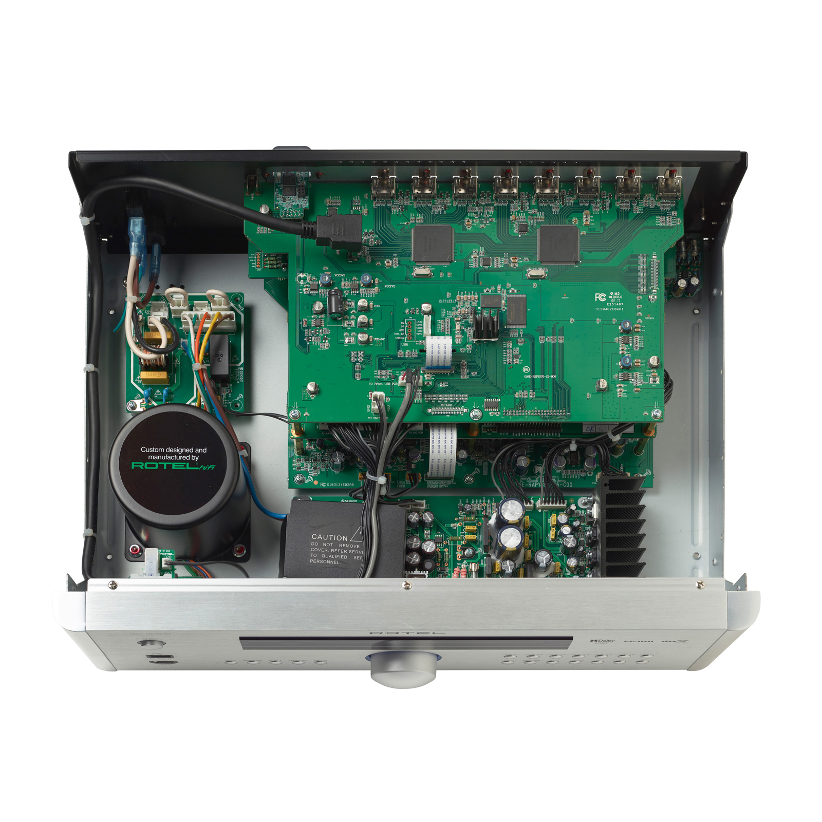 Back of Rogue Audio Pharaoh II Integrated Amplifier