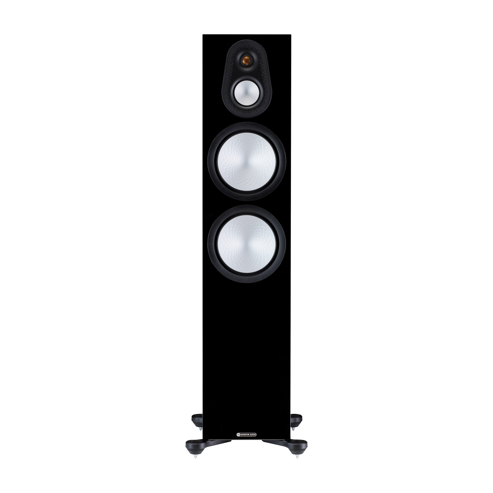Monitor Audio Silver 500 7G Floorstanding Speaker - Gloss Black - Each