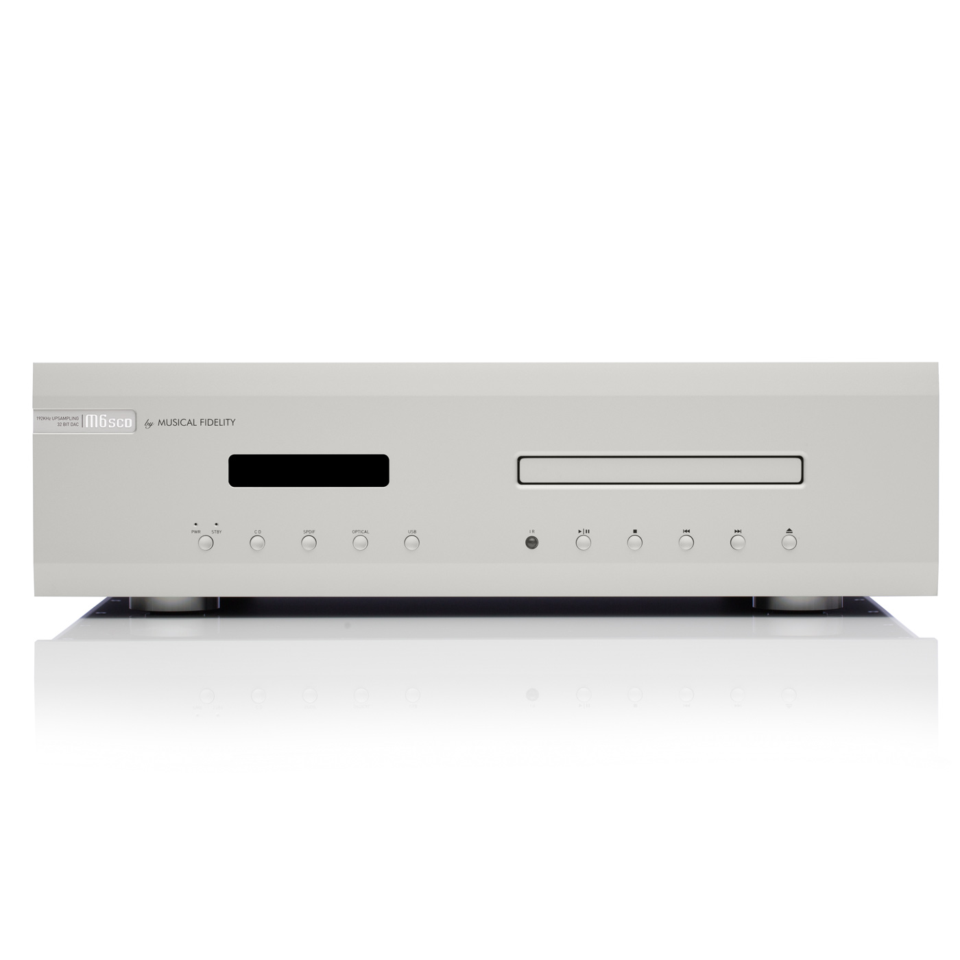 Front of NuPrime CDT 10 CD Transport