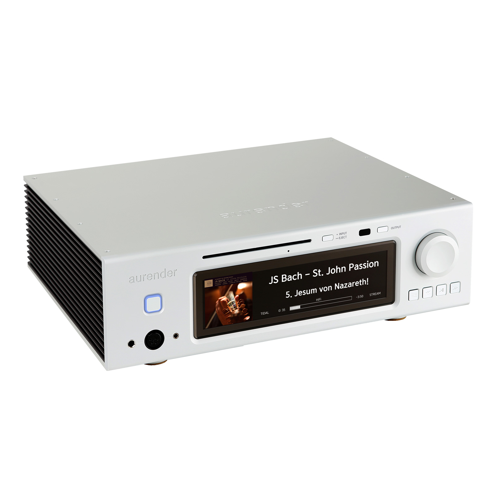 Right Side of Aurender A30 Caching Music Server/CD Ripper