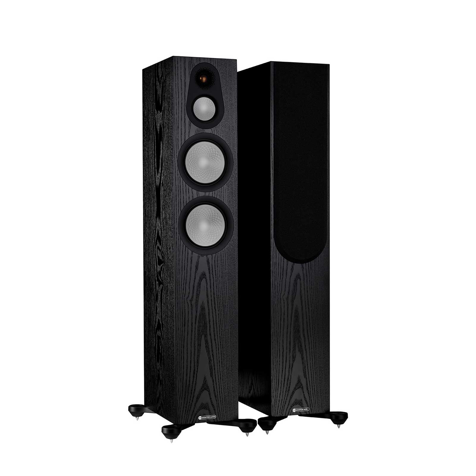 Monitor Audio Silver 300 7G Floorstanding Speaker - Black Oak - Each