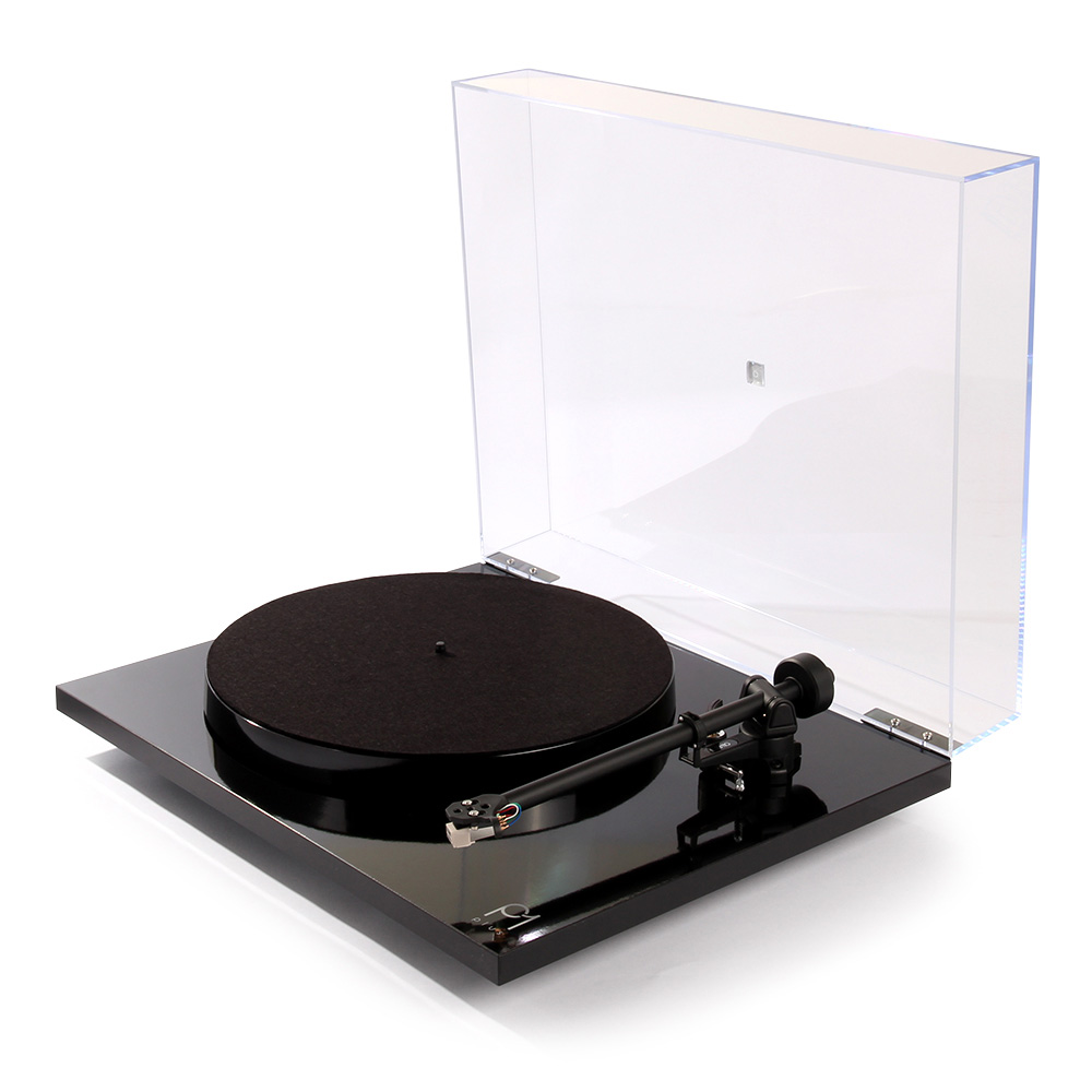 Side display of Rega Planar 1 Plus Turntable