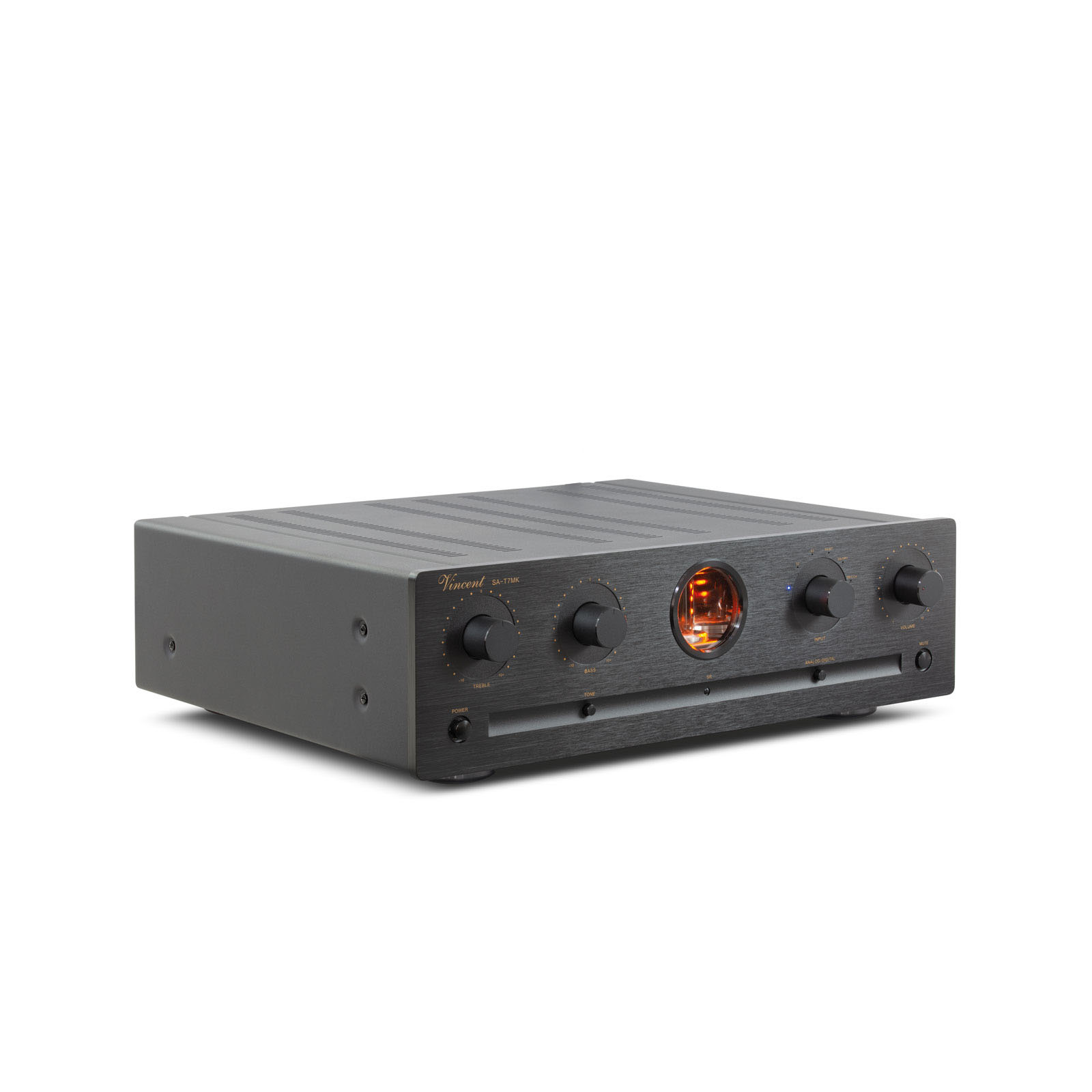 Side of Vincent Audio SA-T7MK Tube Stereo Preamplifier