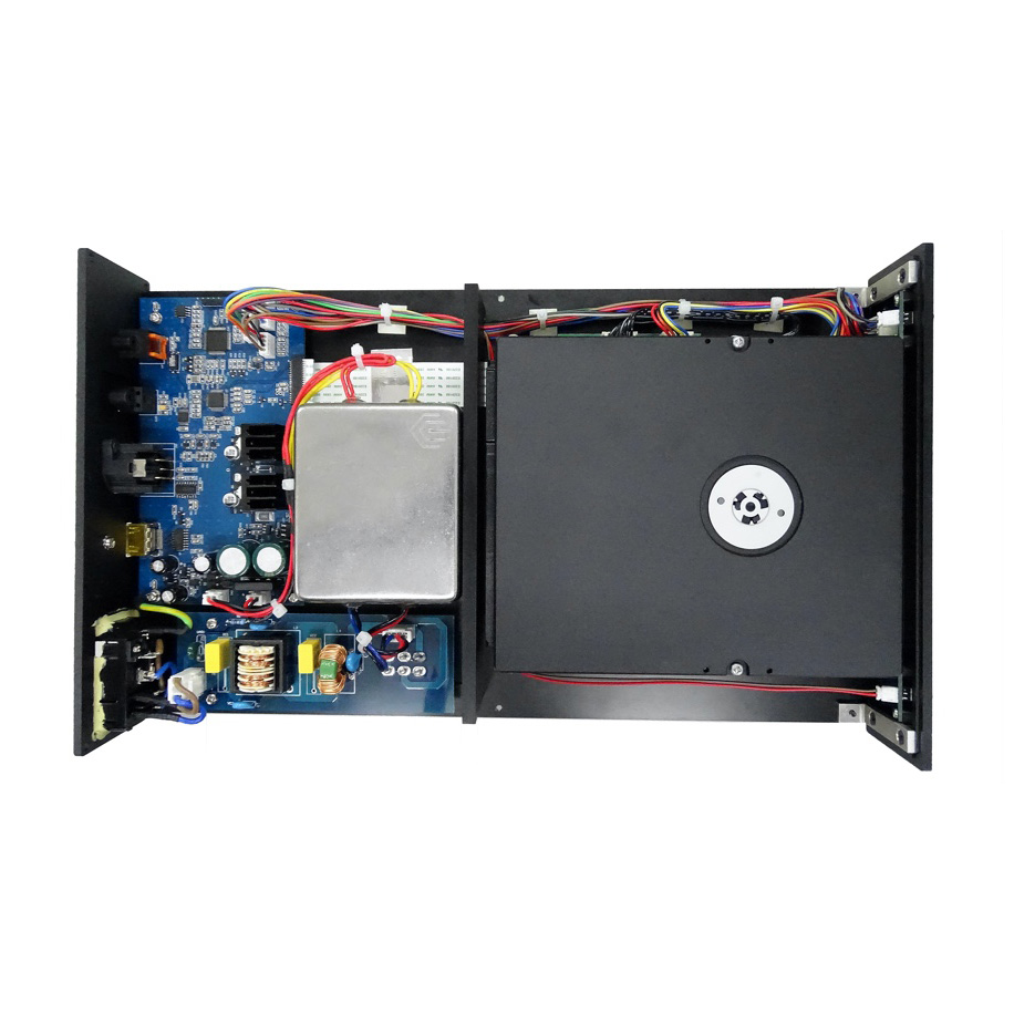 Interior of audiolab 6000CDT CD Transport