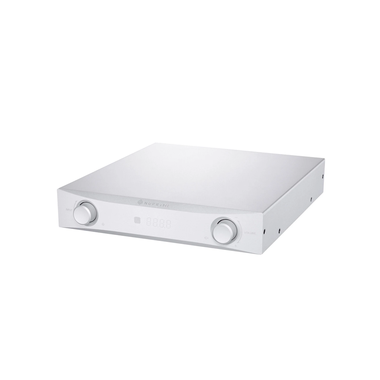 Upper of NuPrime Integrated Amplifier Silver