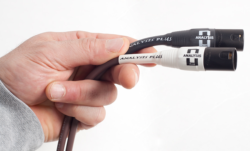 Analysis Plus Solo Crystal Oval Interconnect Cable - 1.0 Meter - XLR to XLR - Single