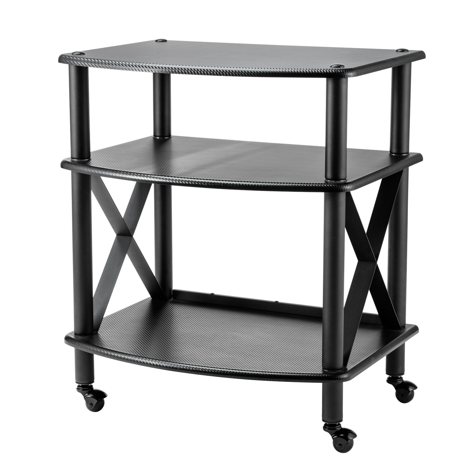 Pangea Audio - Vulcan Roll On Casters - Set of 4 - Black