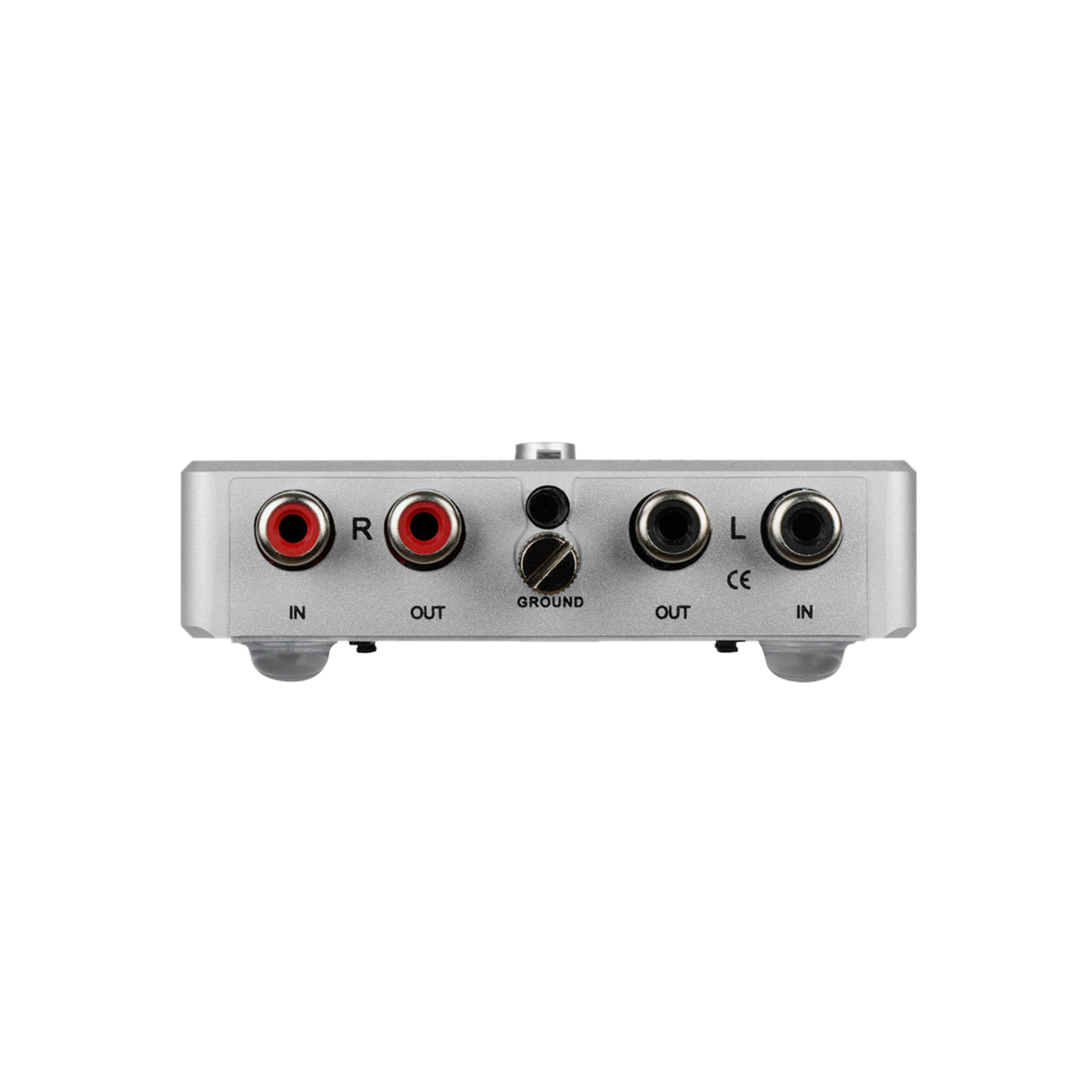 Back of Clearaudio Nano V2 Phono Preamplifier