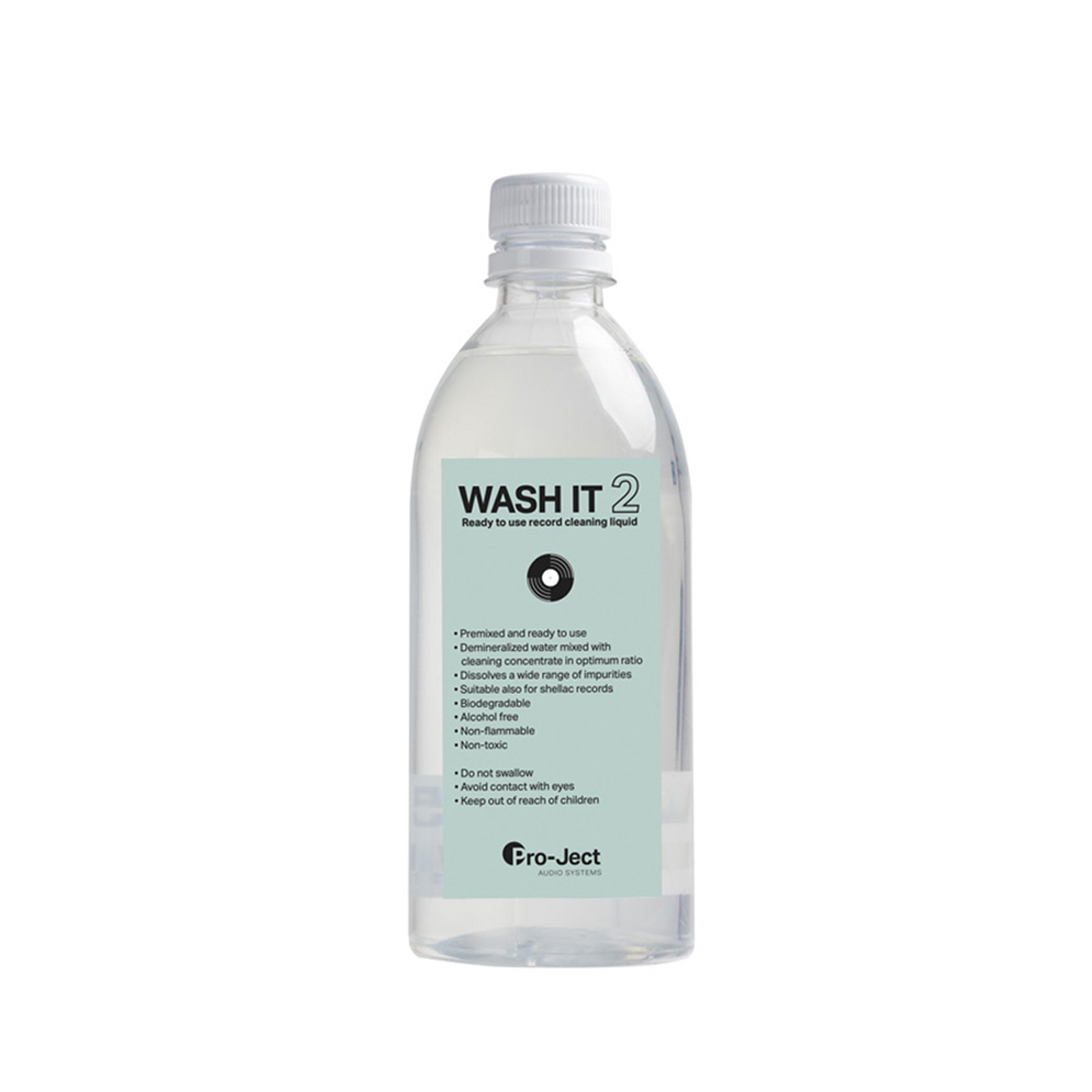 Front of Pro-Ject Wash it 2 Cleaning Fluid